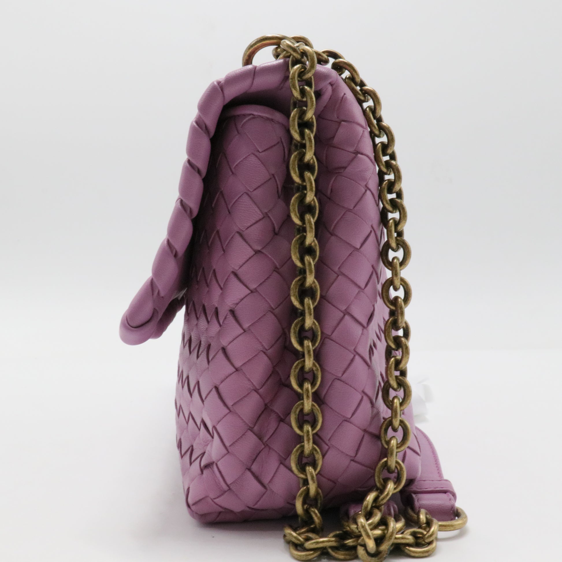 Olimpia Crossbody Bag Intrecciato Nappa Baby