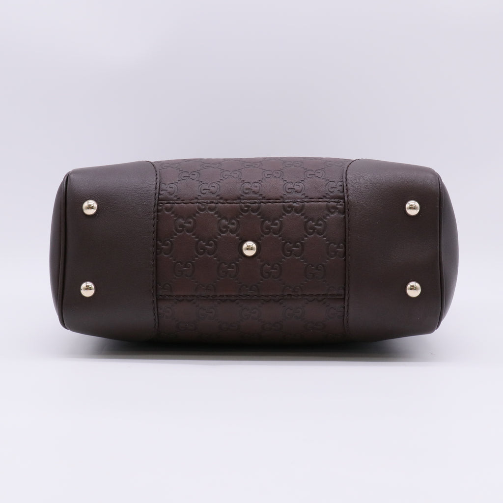 Handbag In Brown Leather B23071