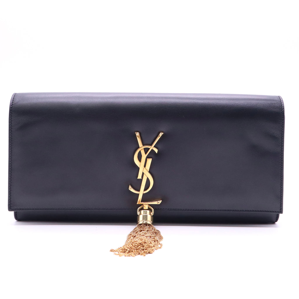 Classic Monogram Tassel Clutch Leather Long Twins LDJ3603