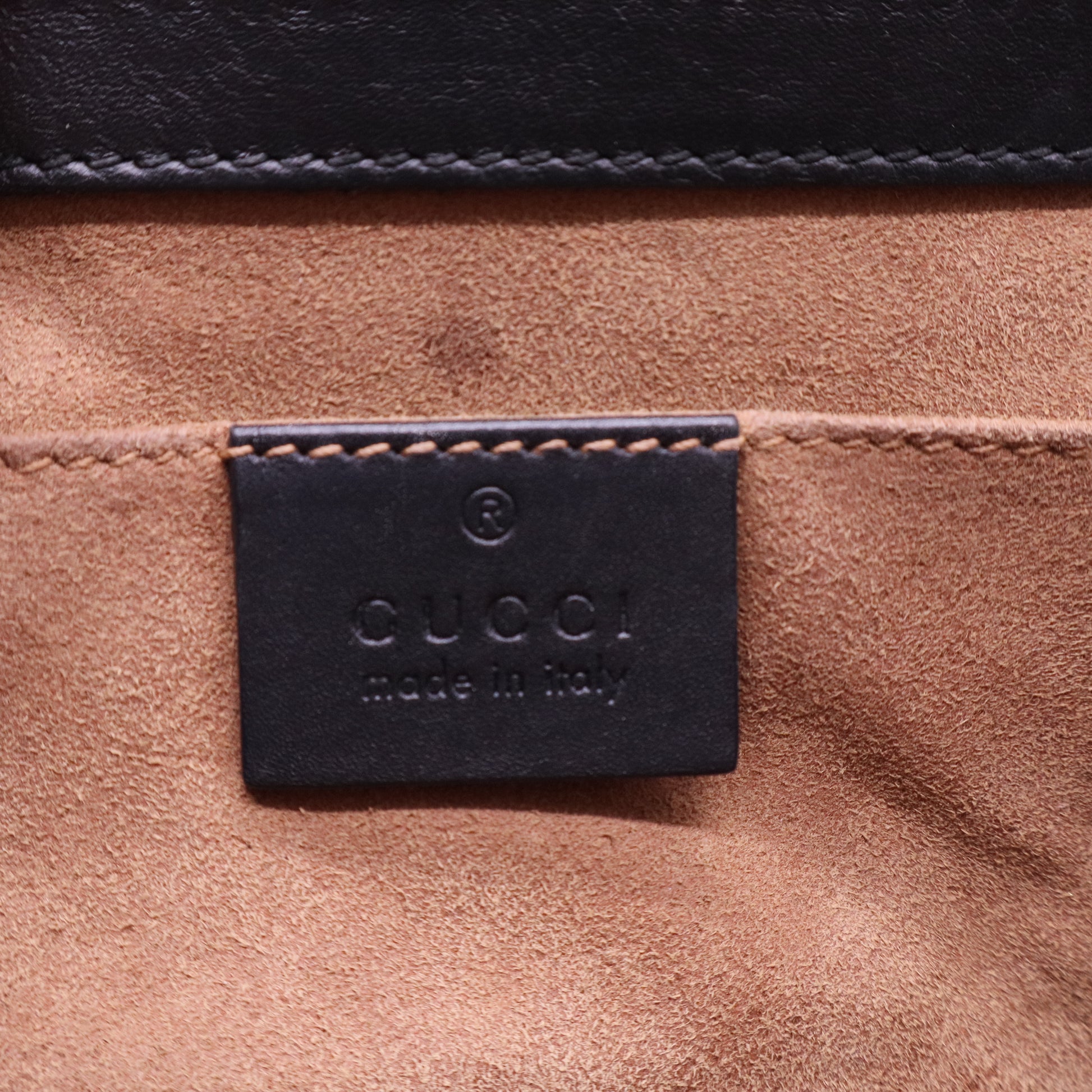 Padlock Shoulder Bag GG Coated Canvas and Leather Small