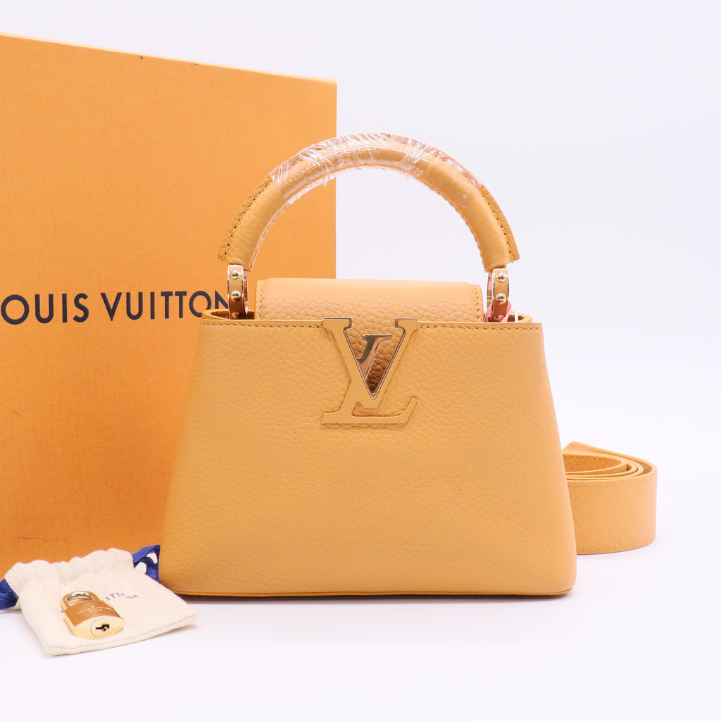 Capucines Bag Leather Mini J2165 Twins