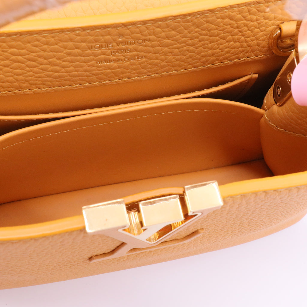 Capucines Bag Leather Mini J2165 Twins
