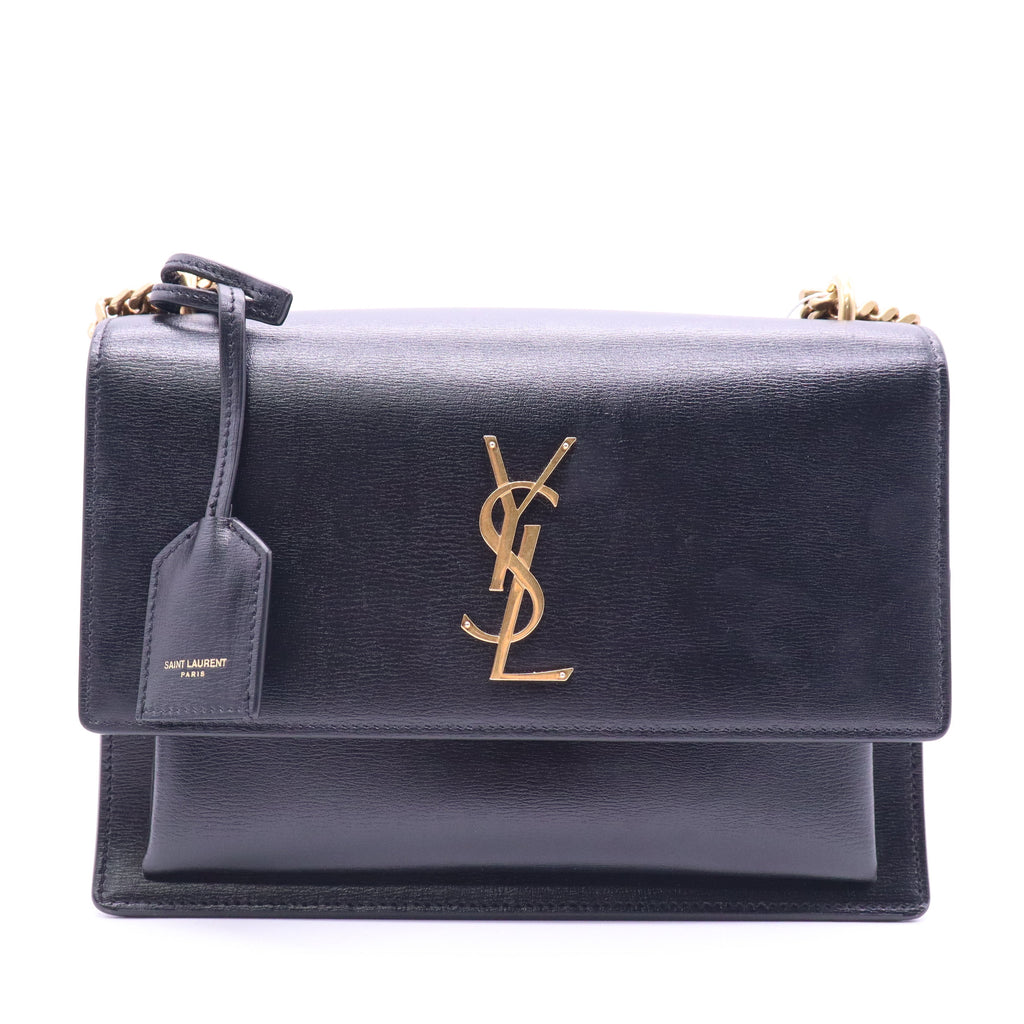 Sunset Top Handle Shoulder Bag Leather Medium Twins LDJ3602