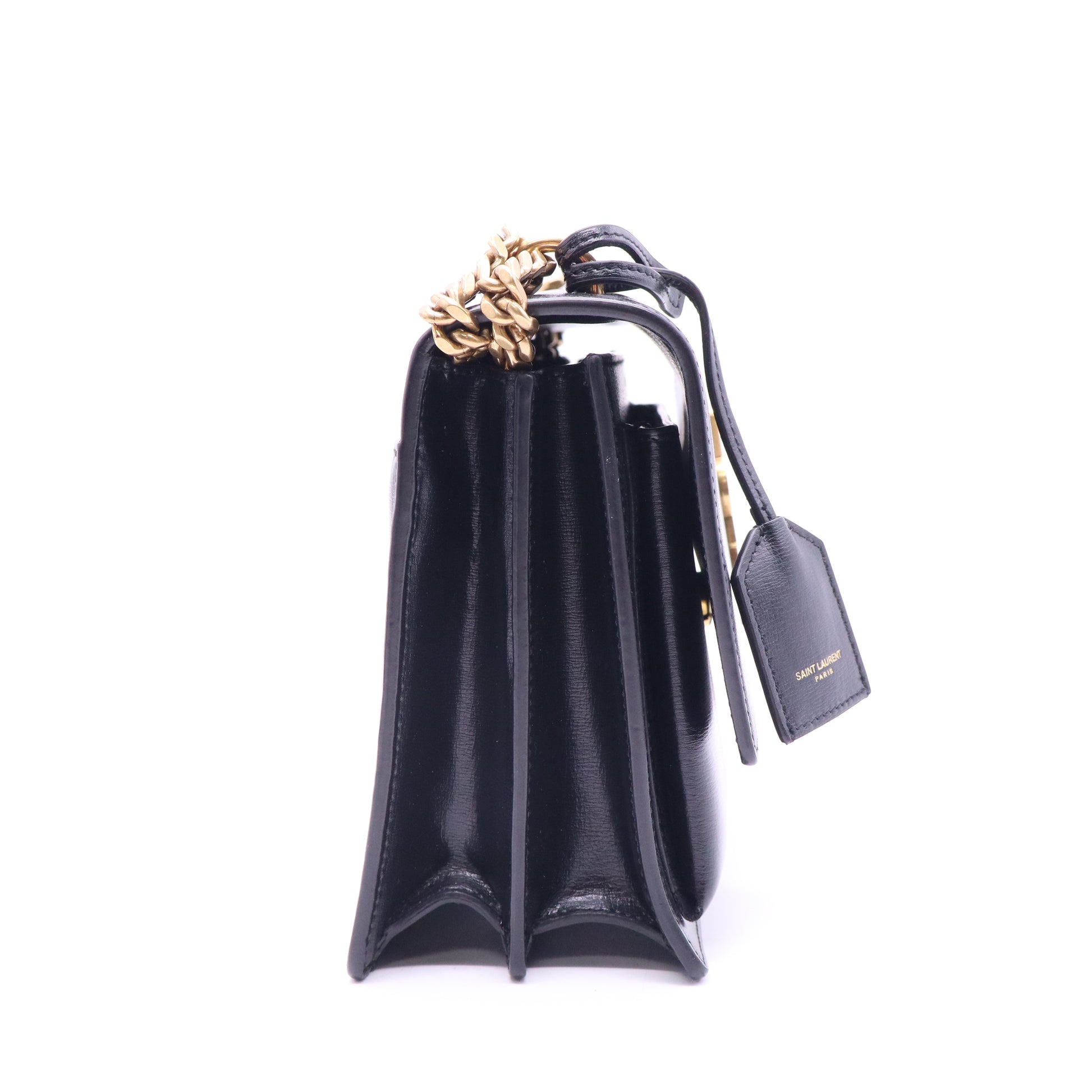Sunset Top Handle Shoulder Bag Leather Medium Twins LDJ3602