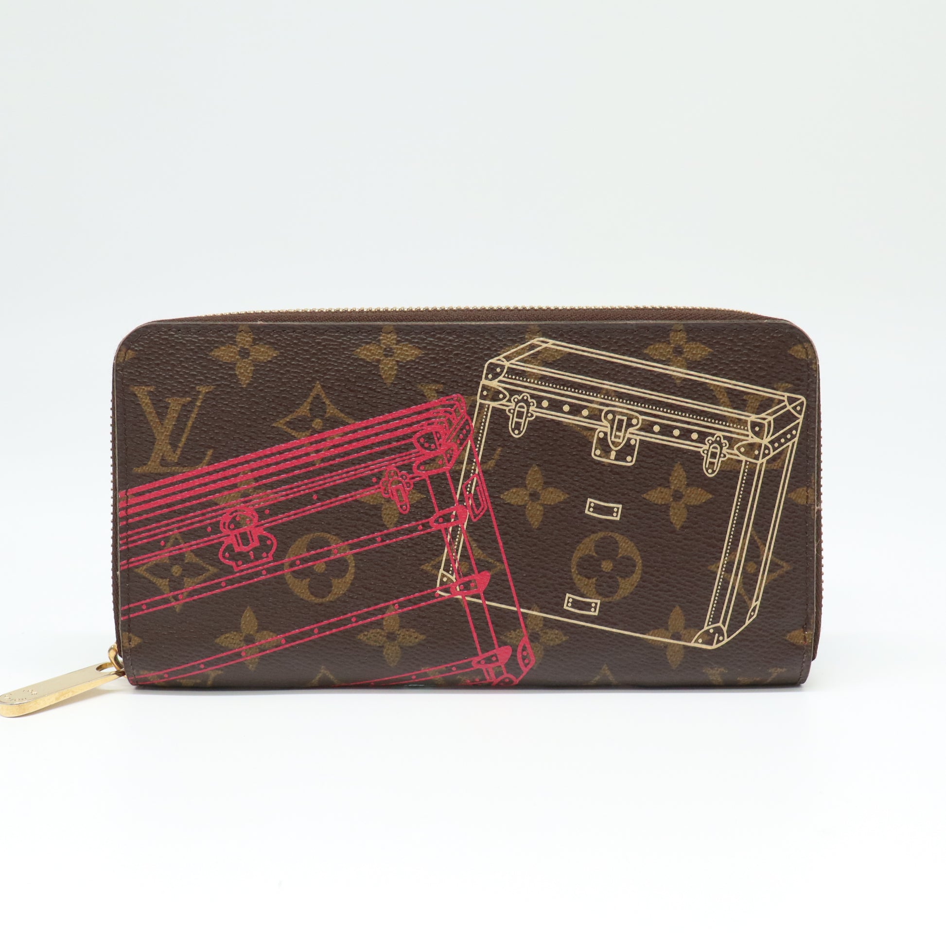 Louis Vuitton Monogram 2014 Christmas Animation Zippy Wallet W21717
