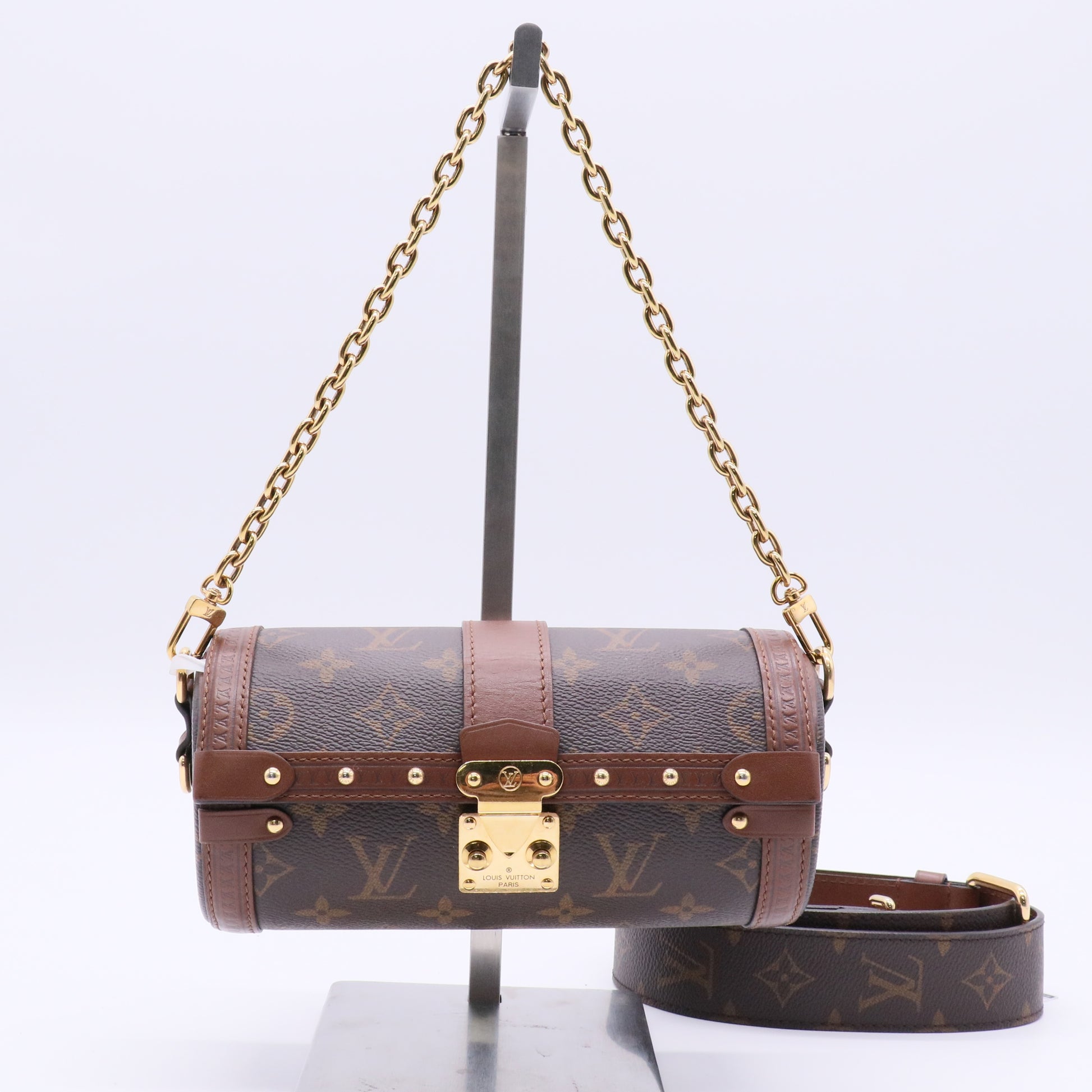 Louis Vuitton Monogram Papillon Trunk  J2199 Twins