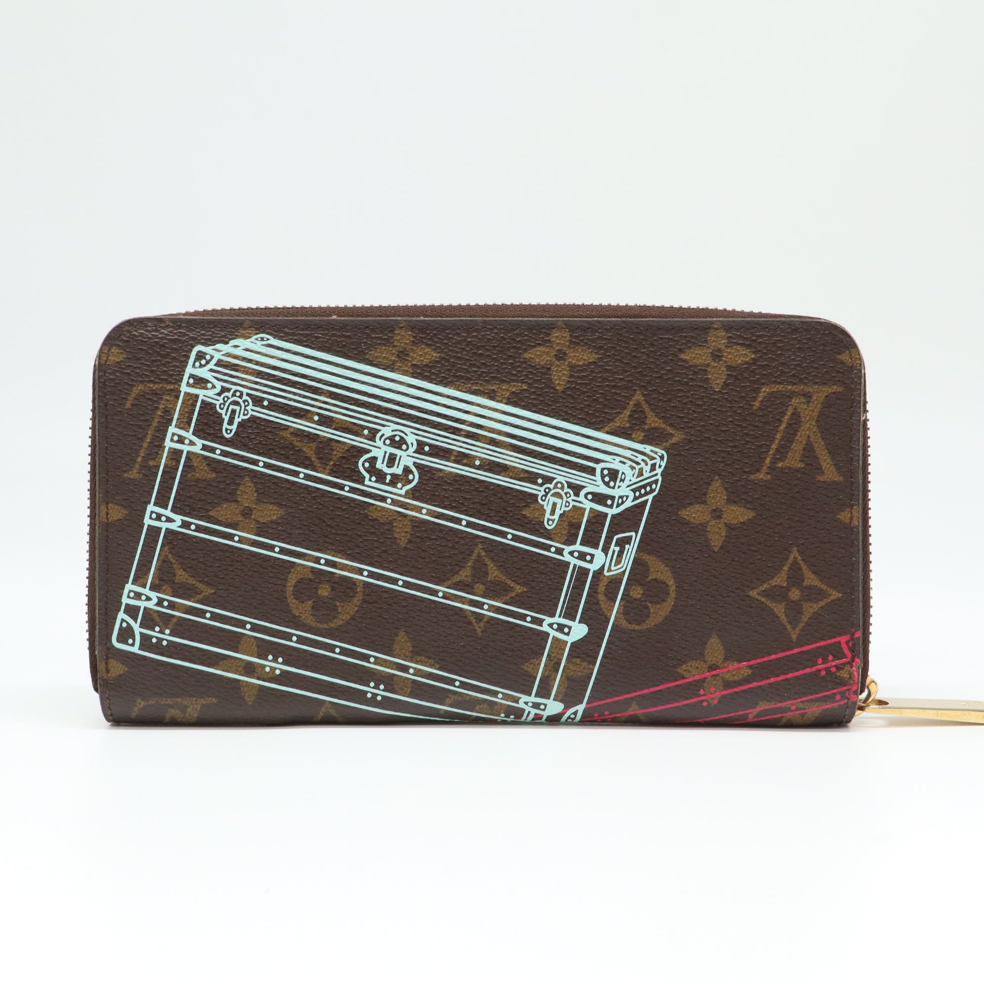 Louis Vuitton Monogram 2014 Christmas Animation Zippy Wallet W21717