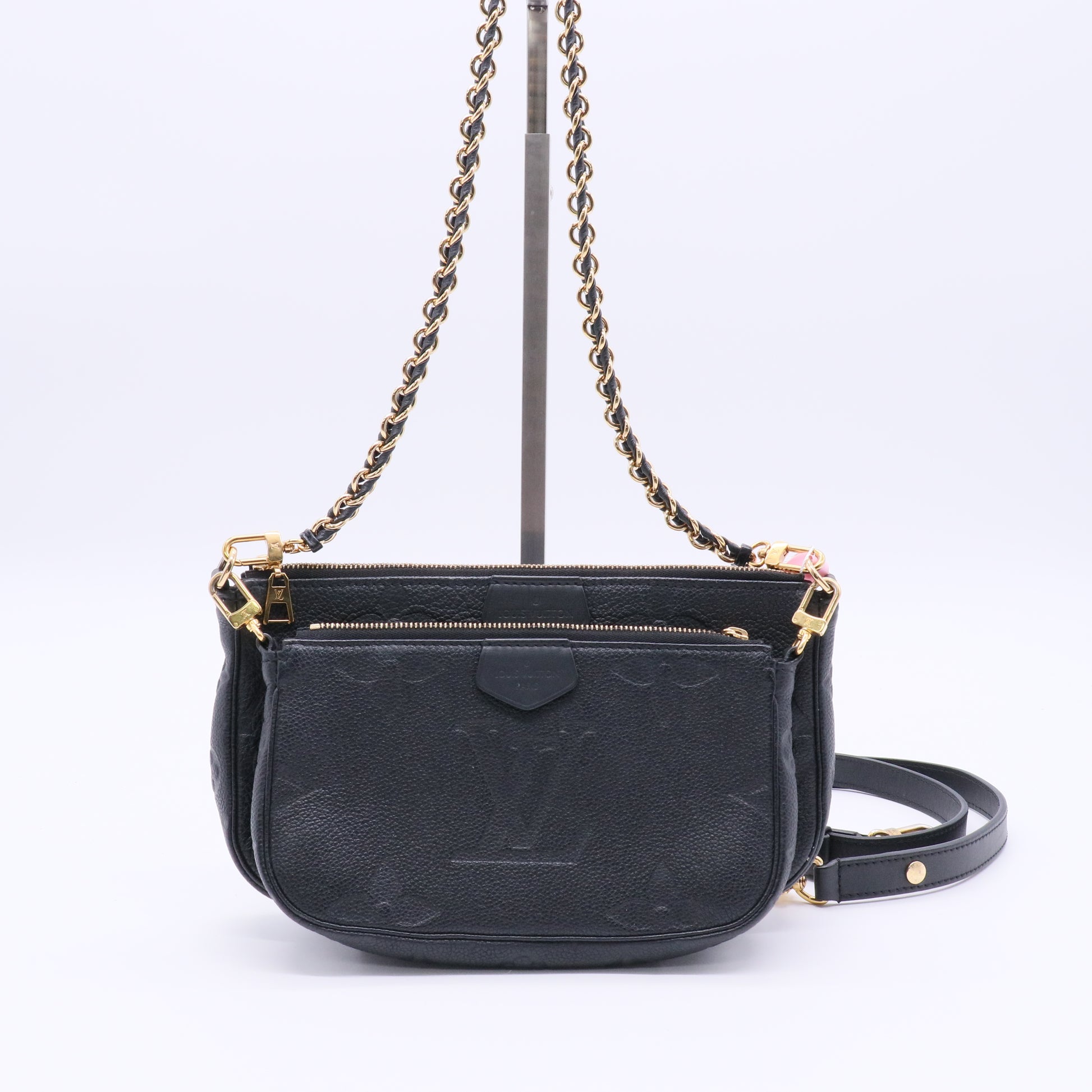 Louis Vuitton Multi Pochette Accessoires Monogram Empreinte Giant LDJ2206 Twins