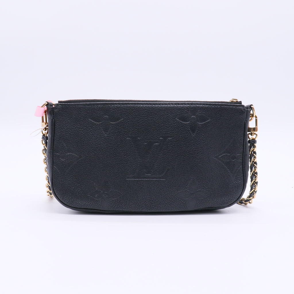 Louis Vuitton Multi Pochette Accessoires Monogram Empreinte Giant LDJ2206 Twins