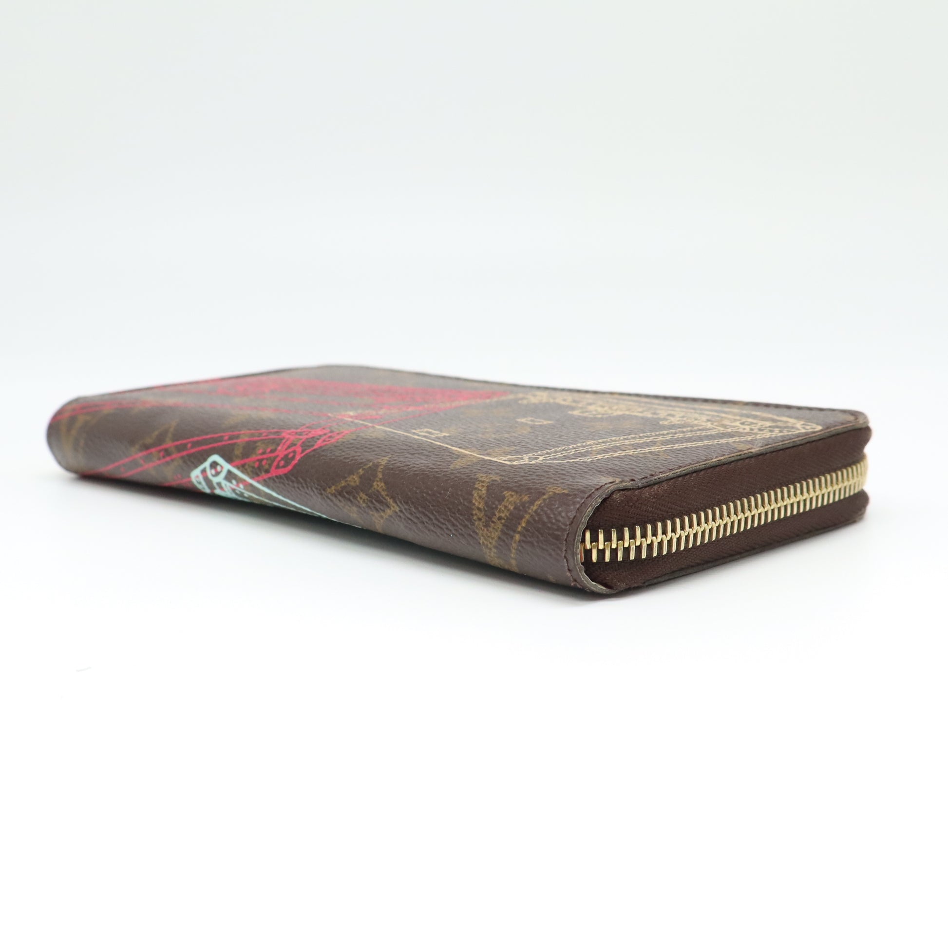 Louis Vuitton Monogram 2014 Christmas Animation Zippy Wallet W21717