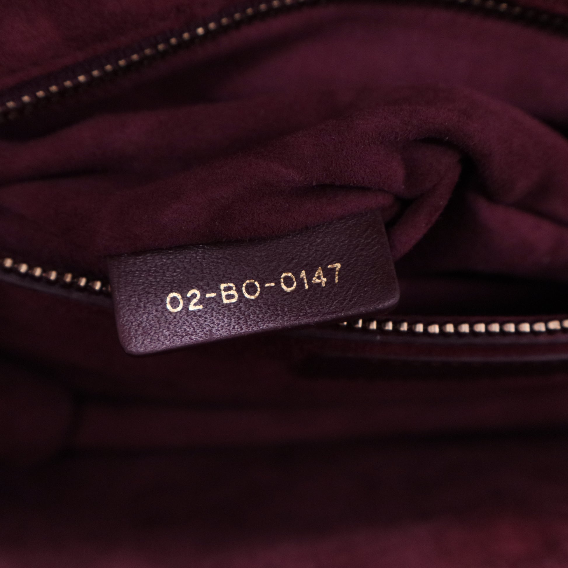 Miss Dior leather crossbody bag