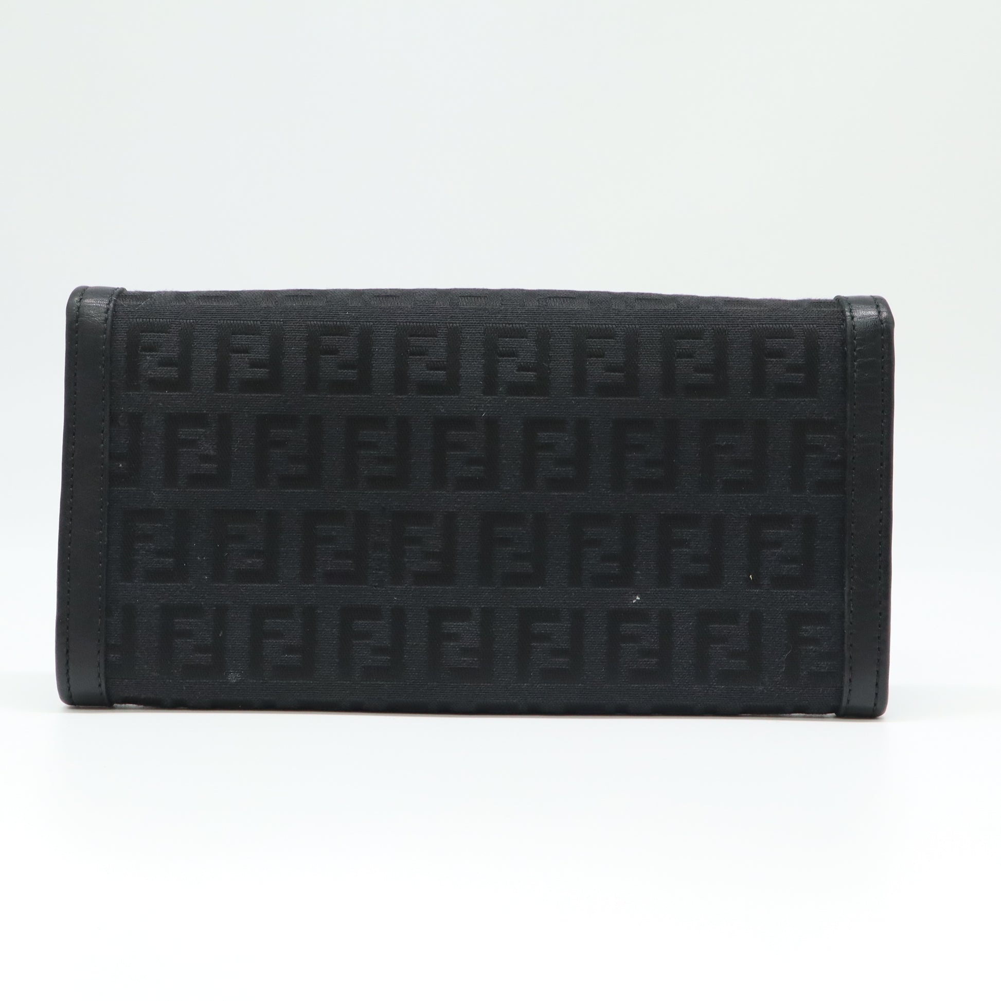 Fendi Zucchino FF Continental Flap Wallet W21724