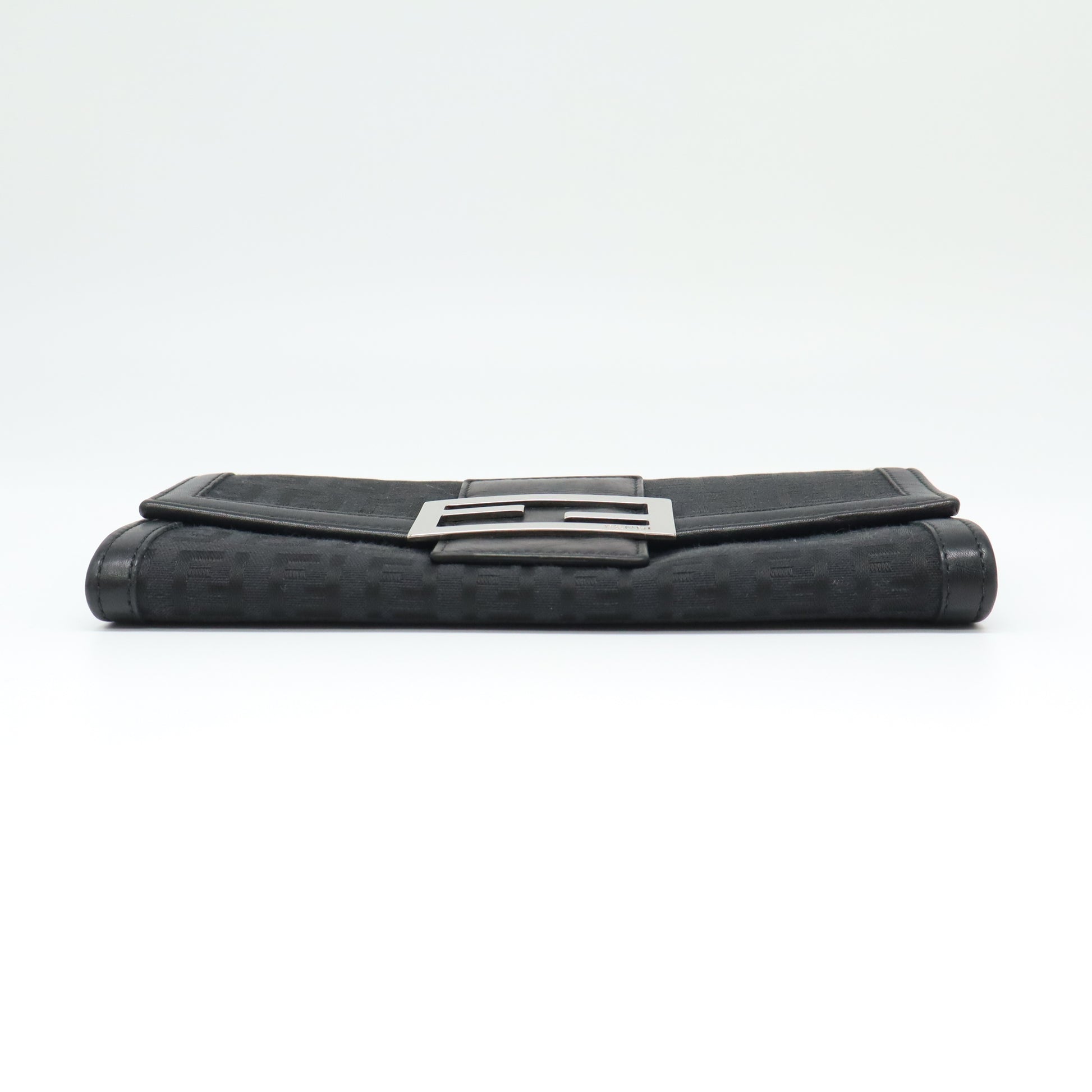 Fendi Zucchino FF Continental Flap Wallet W21724