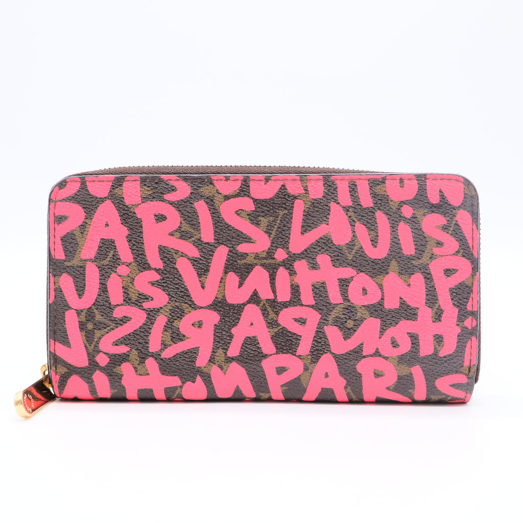 Fuchia Graffiti Stephen Sprouse Zippy Wallet