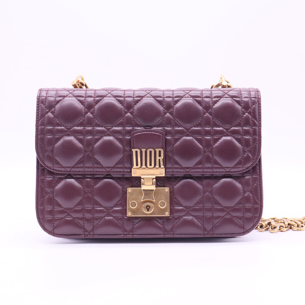 Miss Dior leather crossbody bag