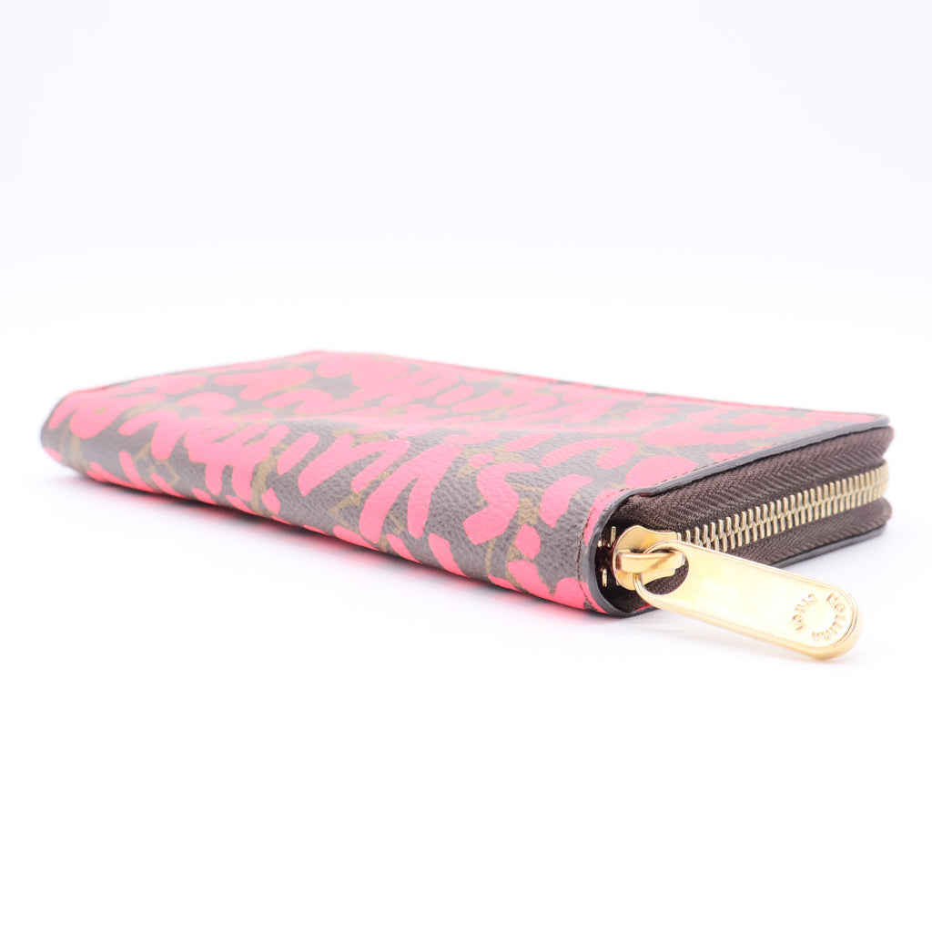 Fuchia Graffiti Stephen Sprouse Zippy Wallet