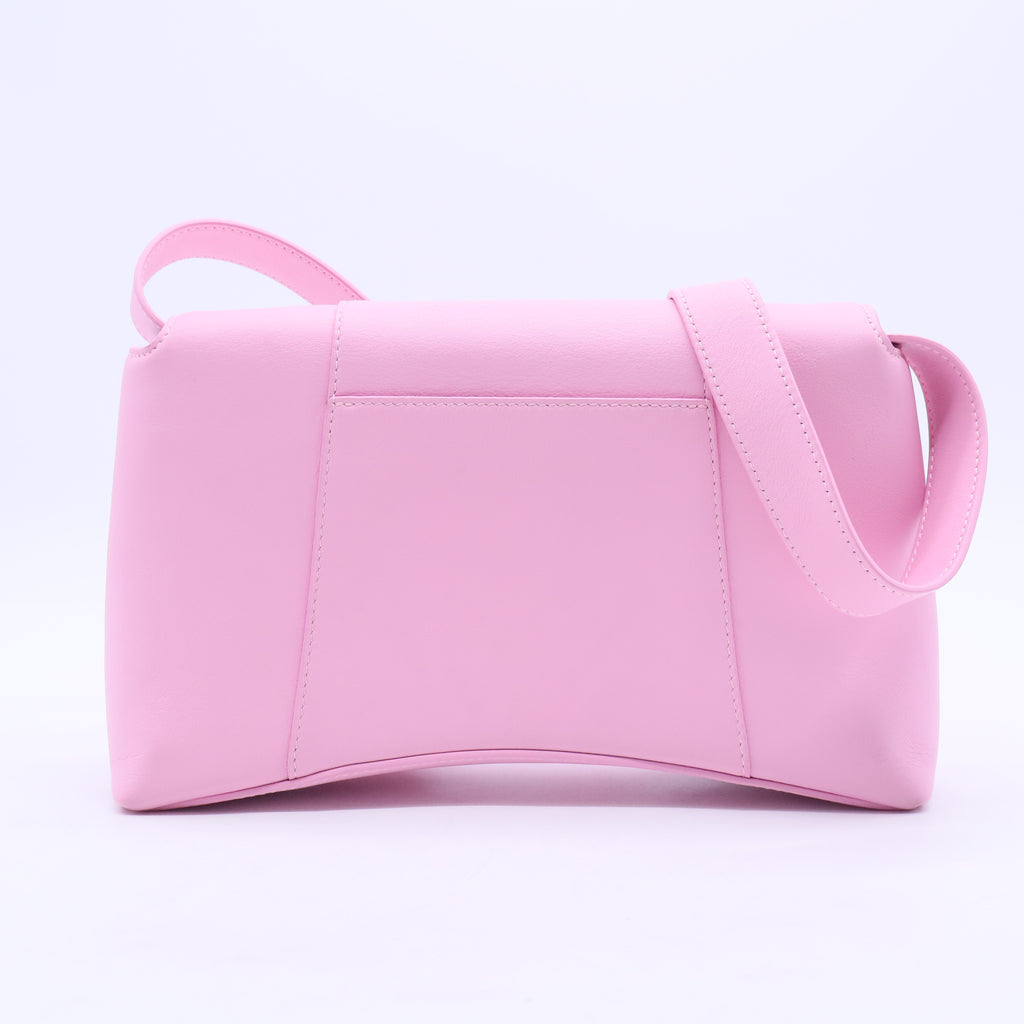 Downtown Soft Hourglass Shoulder Bag Leather Small Twins LDJ2801