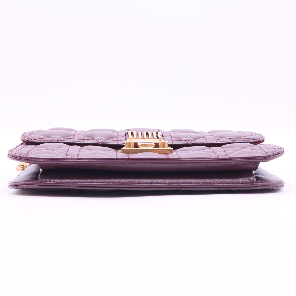 Miss Dior leather crossbody bag