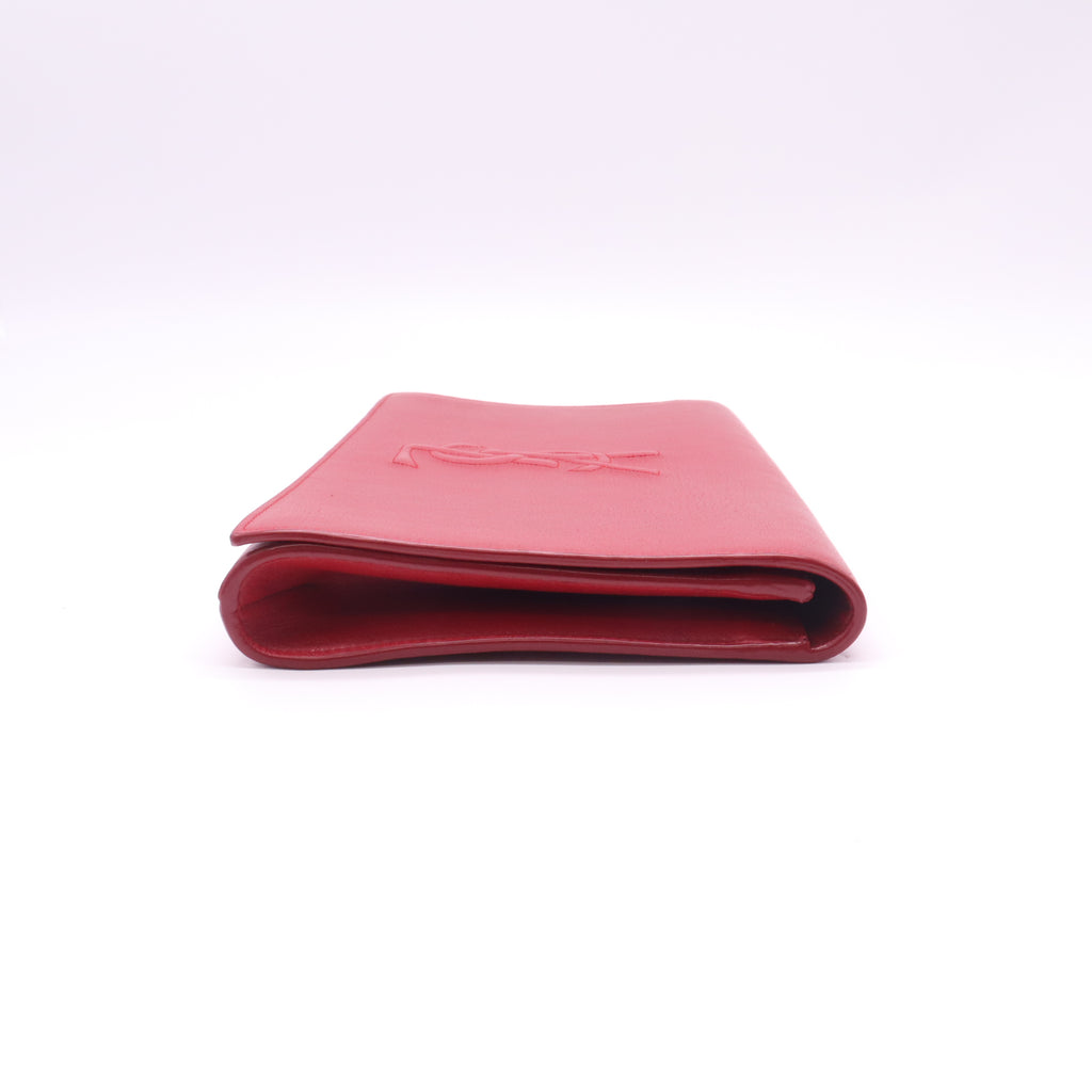 Yves Saint Laurent Belle de Jour Leather Clutch Bag W22546