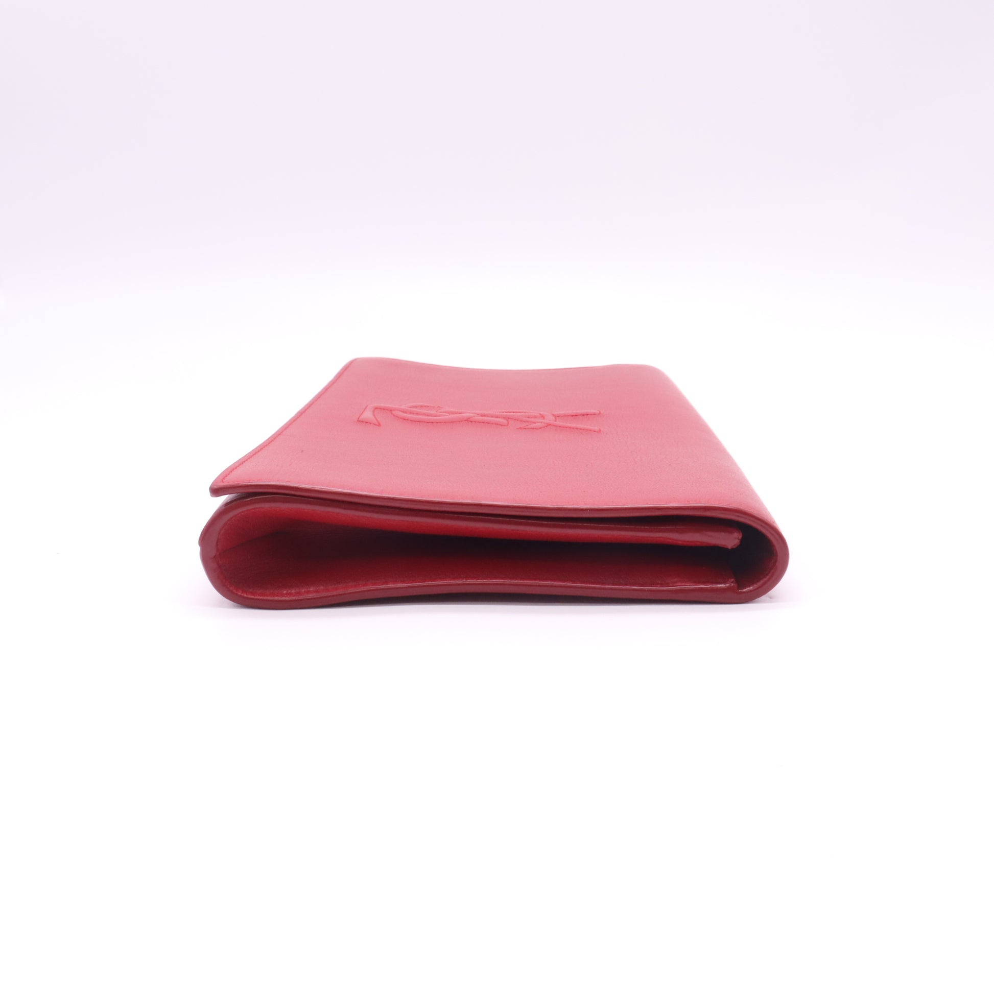 Yves Saint Laurent Belle de Jour Leather Clutch Bag W22546