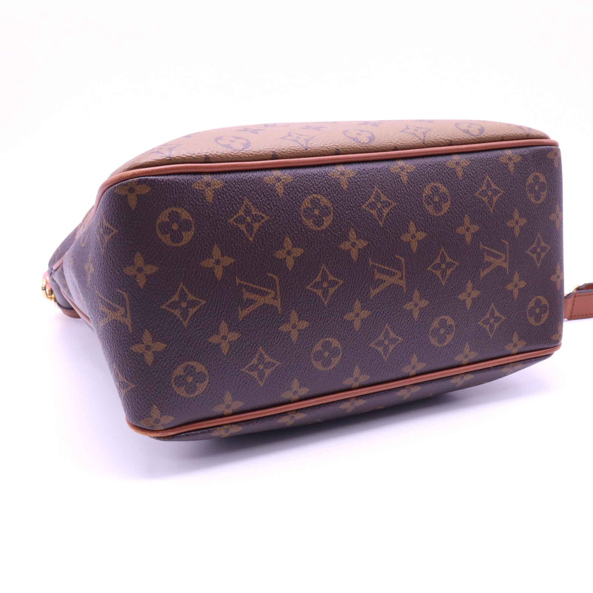 Dauphine Hobo Reverse Monogram Canvas MM Twins LDJ4103