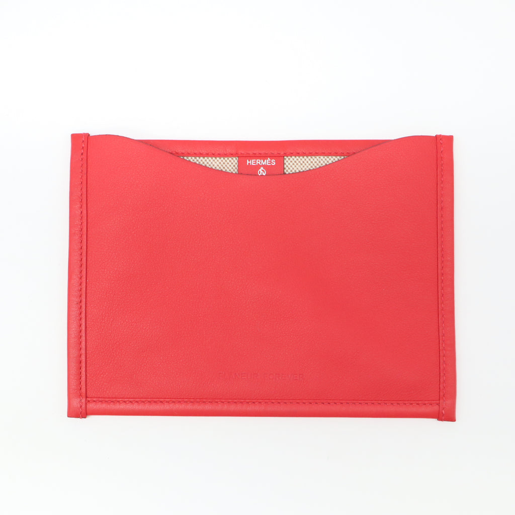 Hermes Petit h Flaneur Forever Passport Case / Flat Pouch W21673