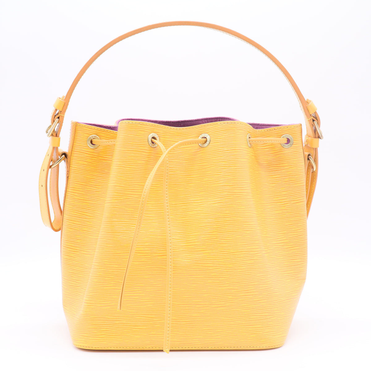 Epi Petit Noe Shoulder Bag Tassili Yellow