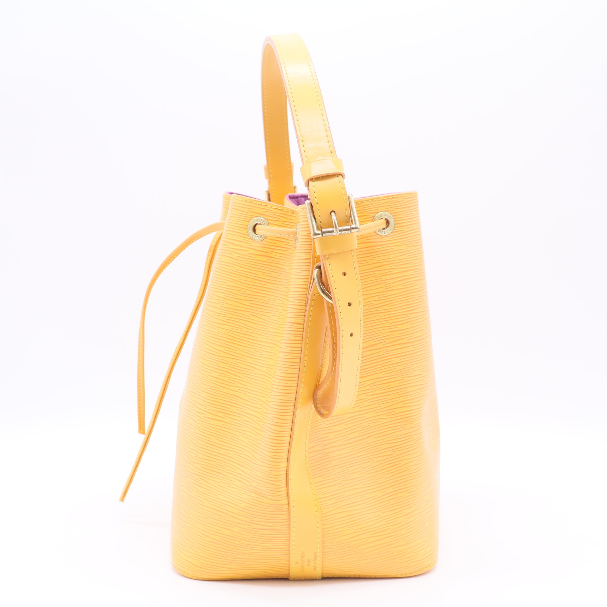 Epi Petit Noe Shoulder Bag Tassili Yellow