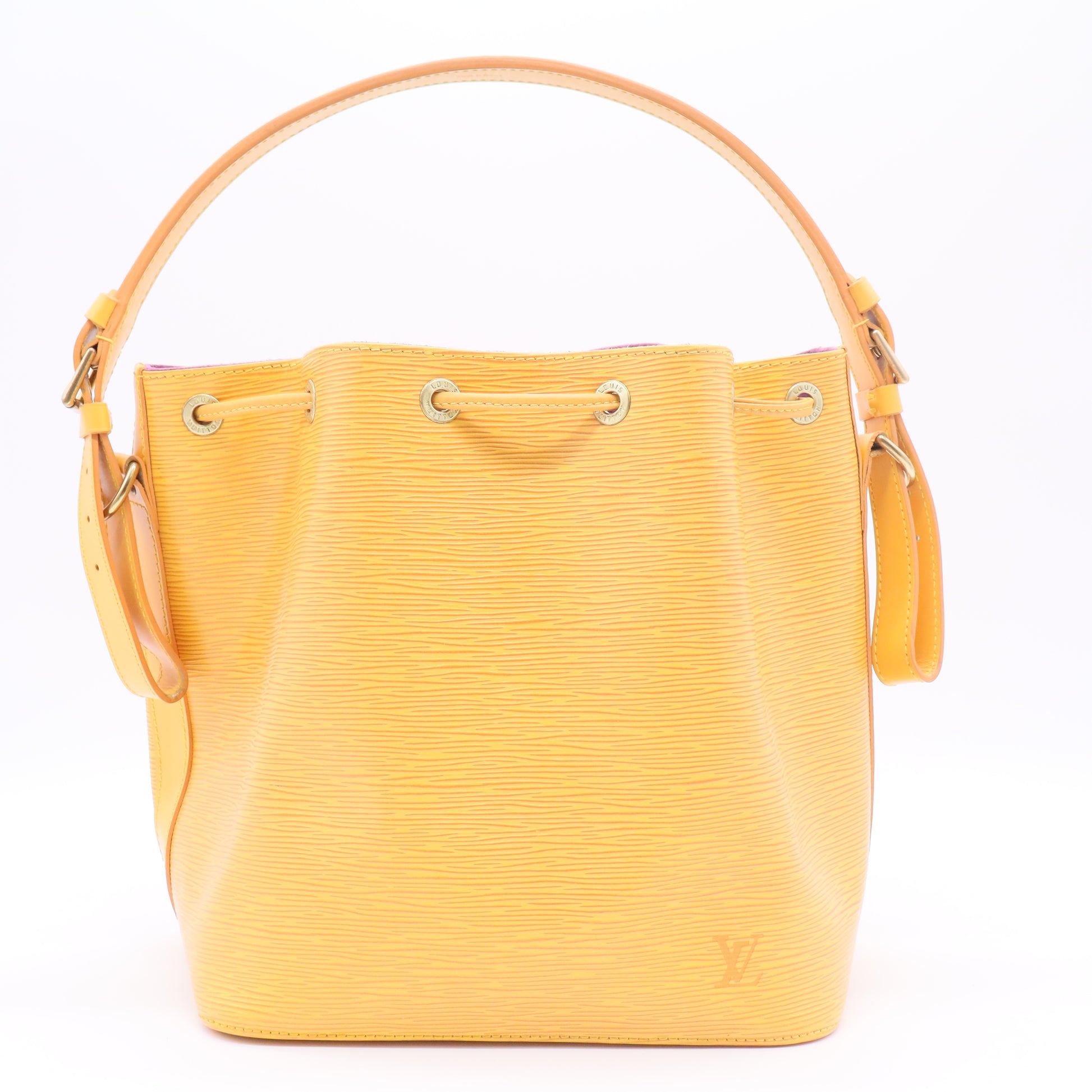 Epi Petit Noe Shoulder Bag Tassili Yellow