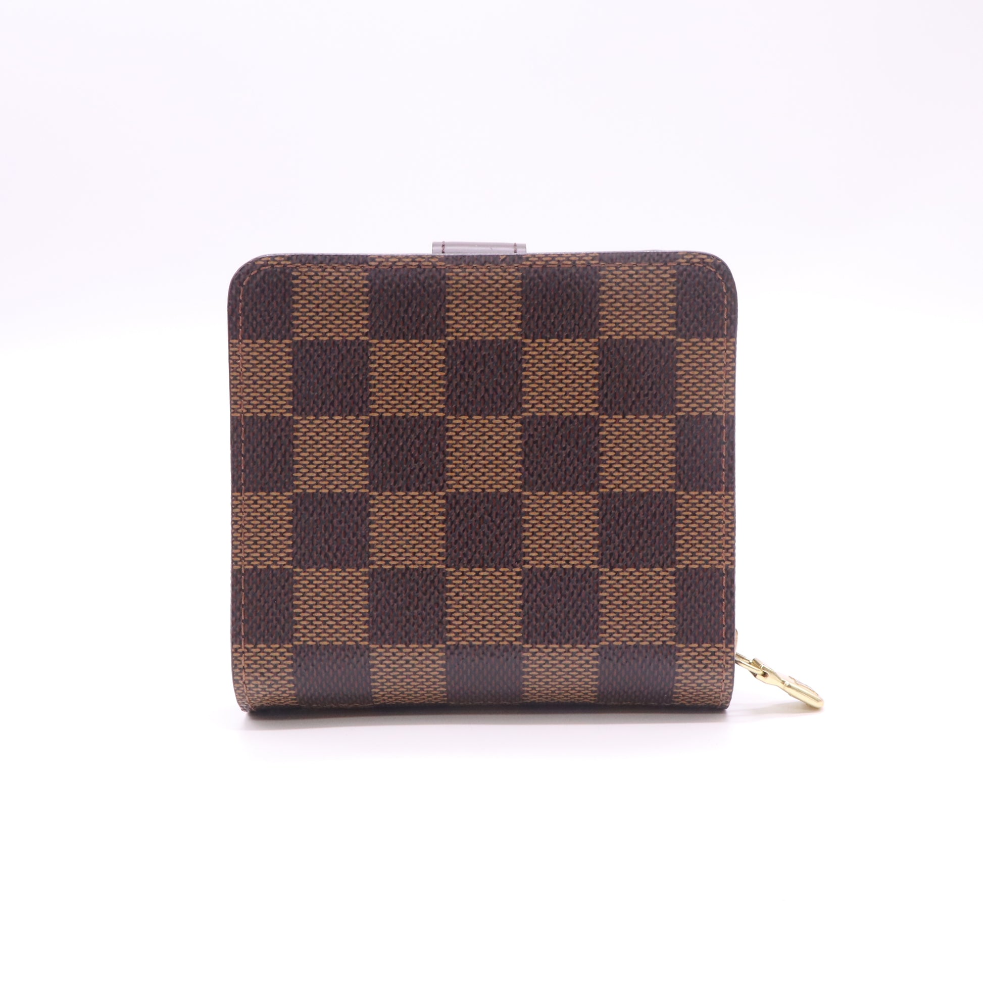 Louis Vuitton Damier Ebene Compact Zip Wallet W22663