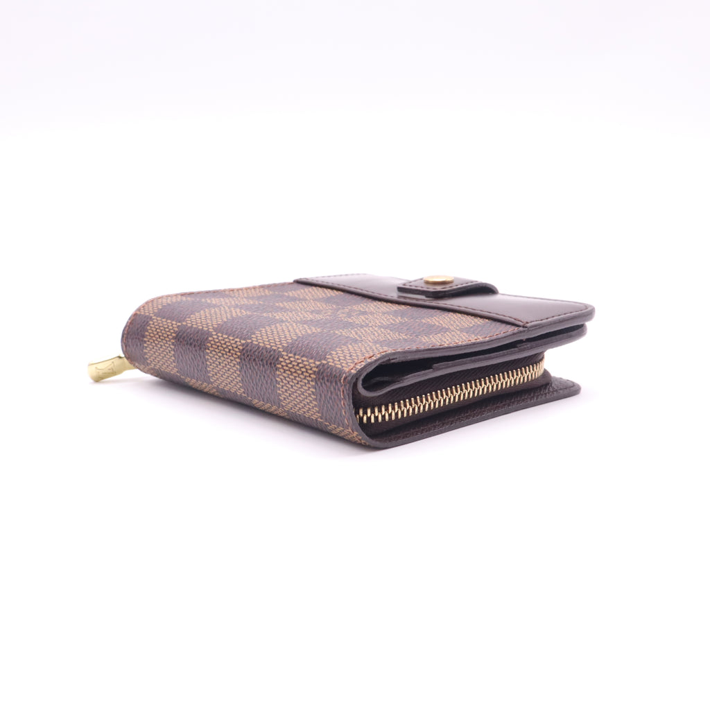 Louis Vuitton Damier Ebene Compact Zip Wallet W22663