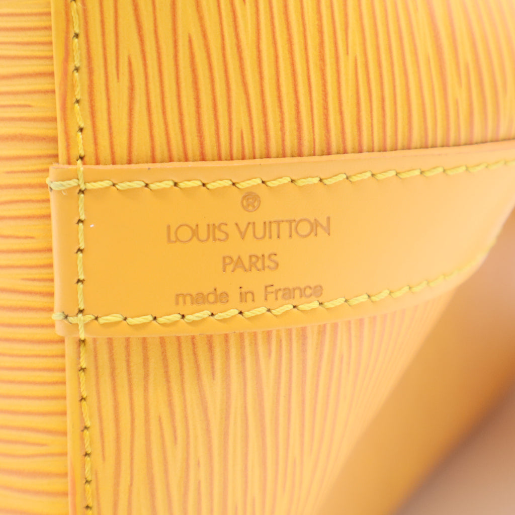 Epi Petit Noe Shoulder Bag Tassili Yellow