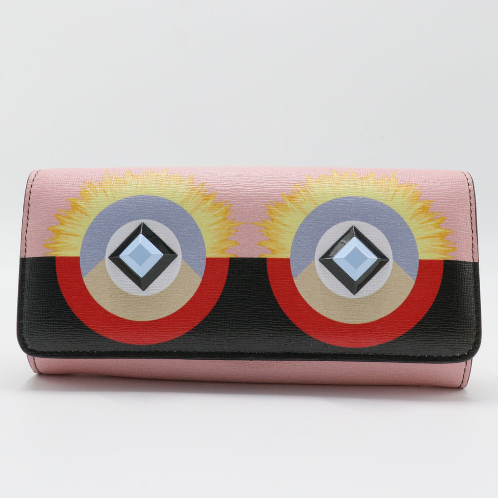 Vitello Elite Century Hypnoteyes Continental Wallet