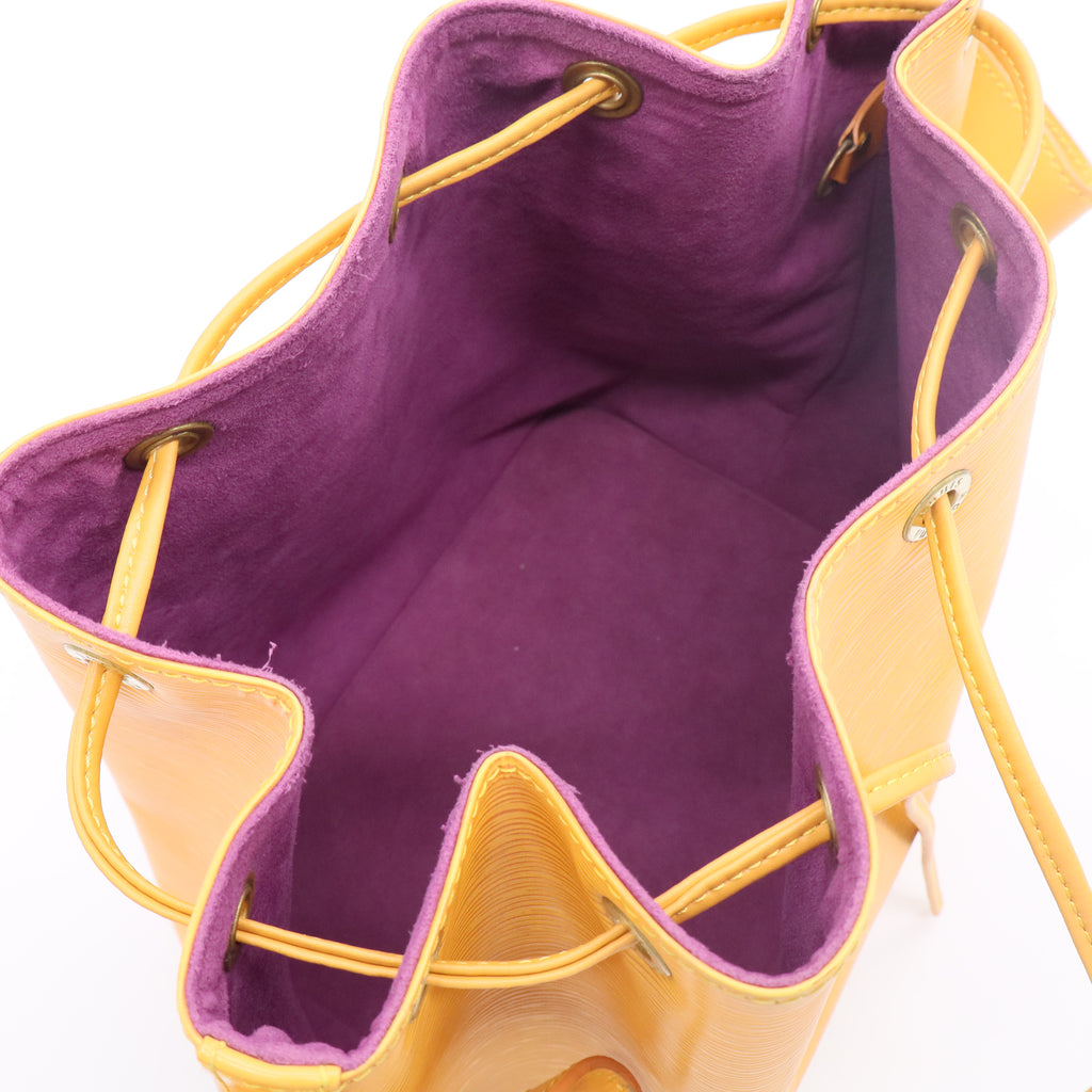 Epi Petit Noe Shoulder Bag Tassili Yellow