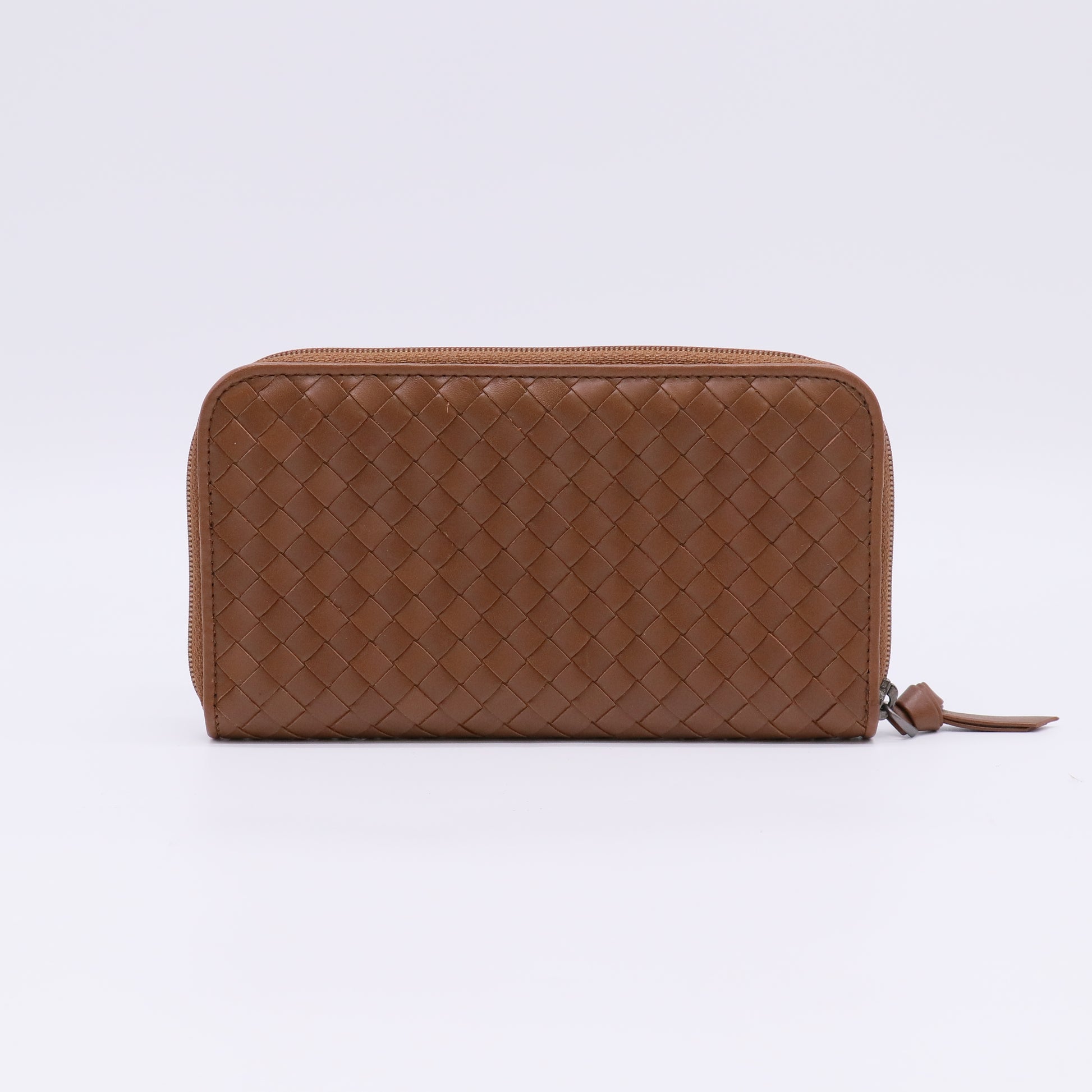 Bottega Veneta Intrecciato Nappa Zip-Around Wallet W22462