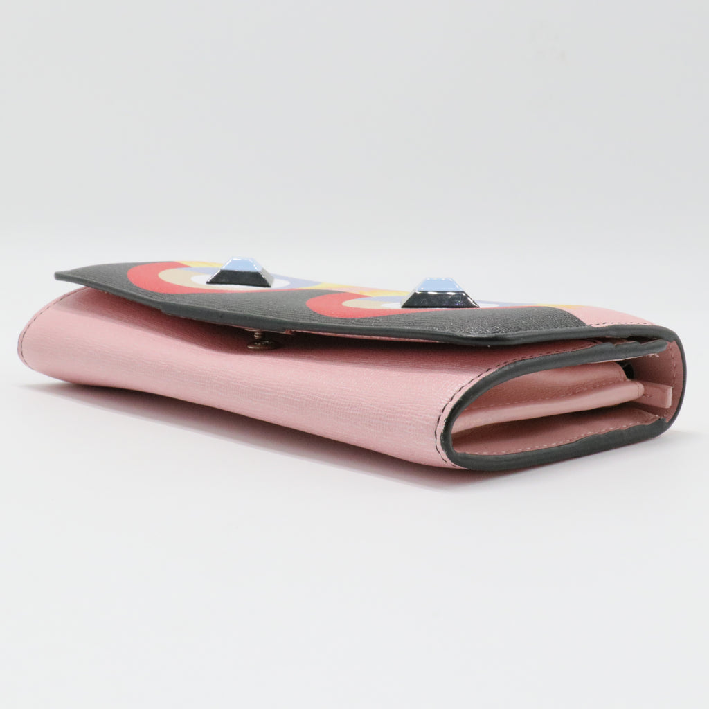 Vitello Elite Century Hypnoteyes Continental Wallet
