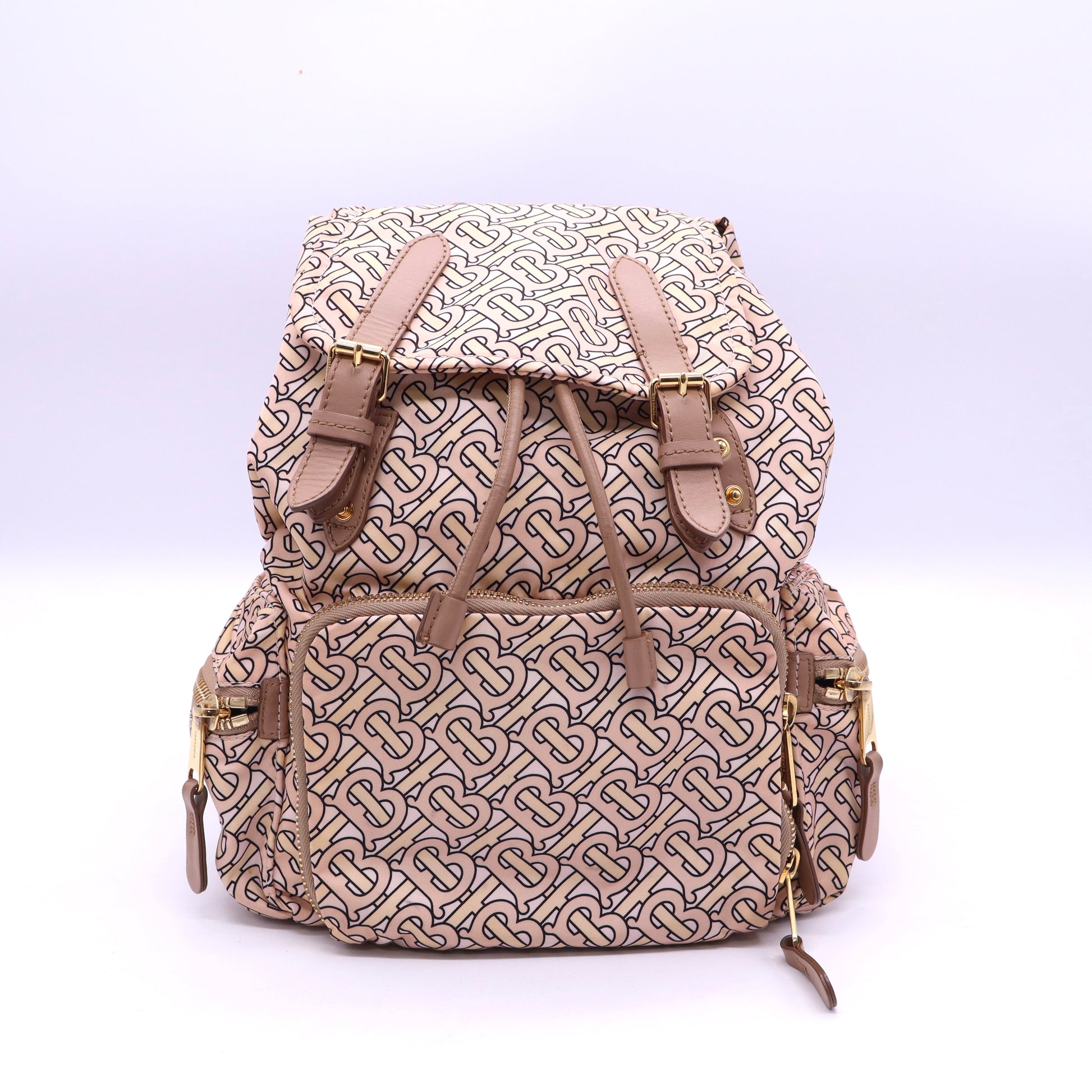 Burberry Rucksack Backpack TB Monogram Nylon B21246