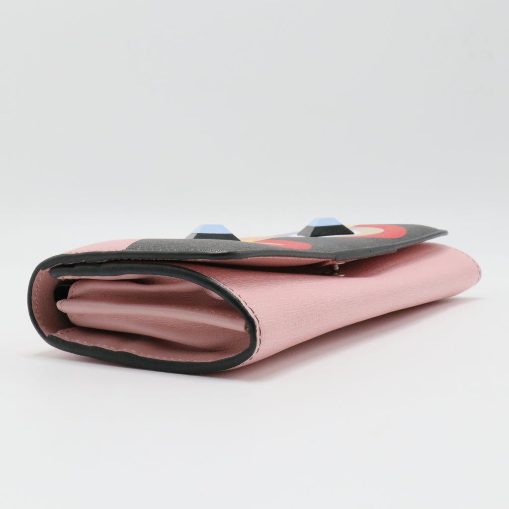Vitello Elite Century Hypnoteyes Continental Wallet