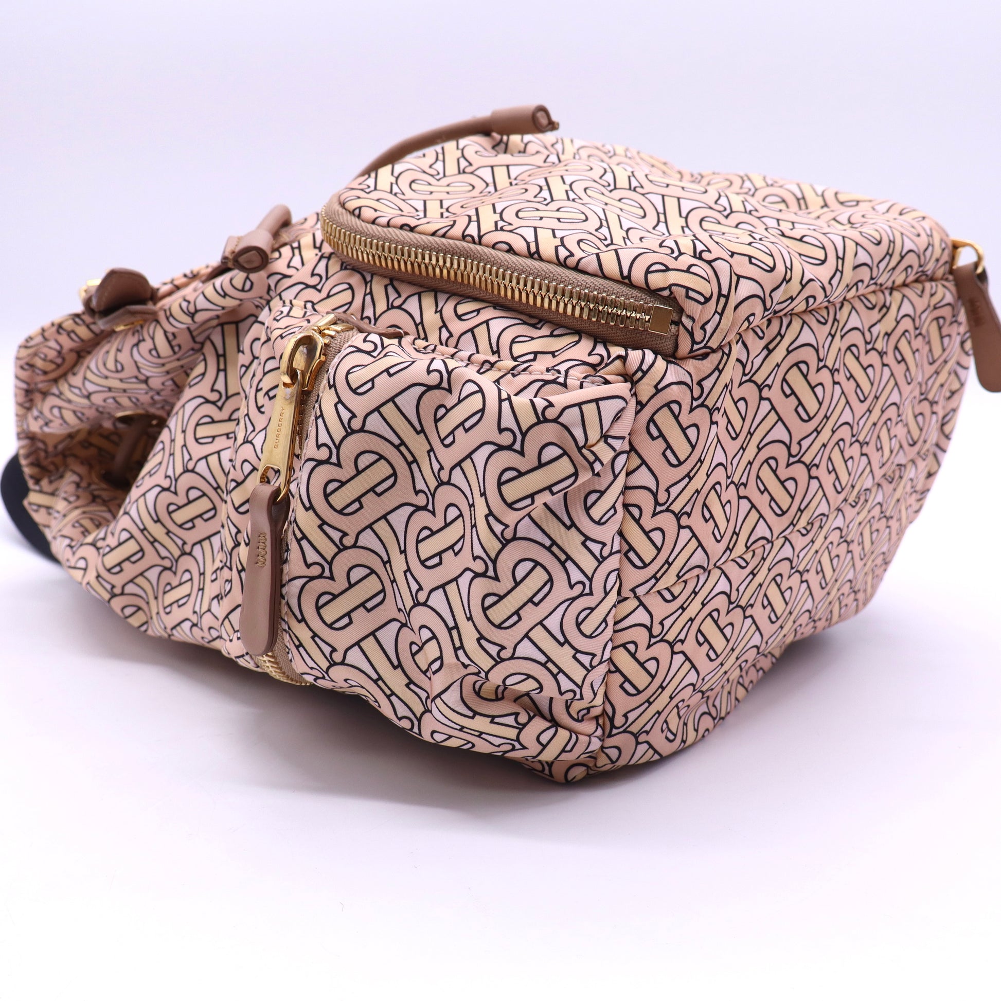 Burberry Rucksack Backpack TB Monogram Nylon B21246