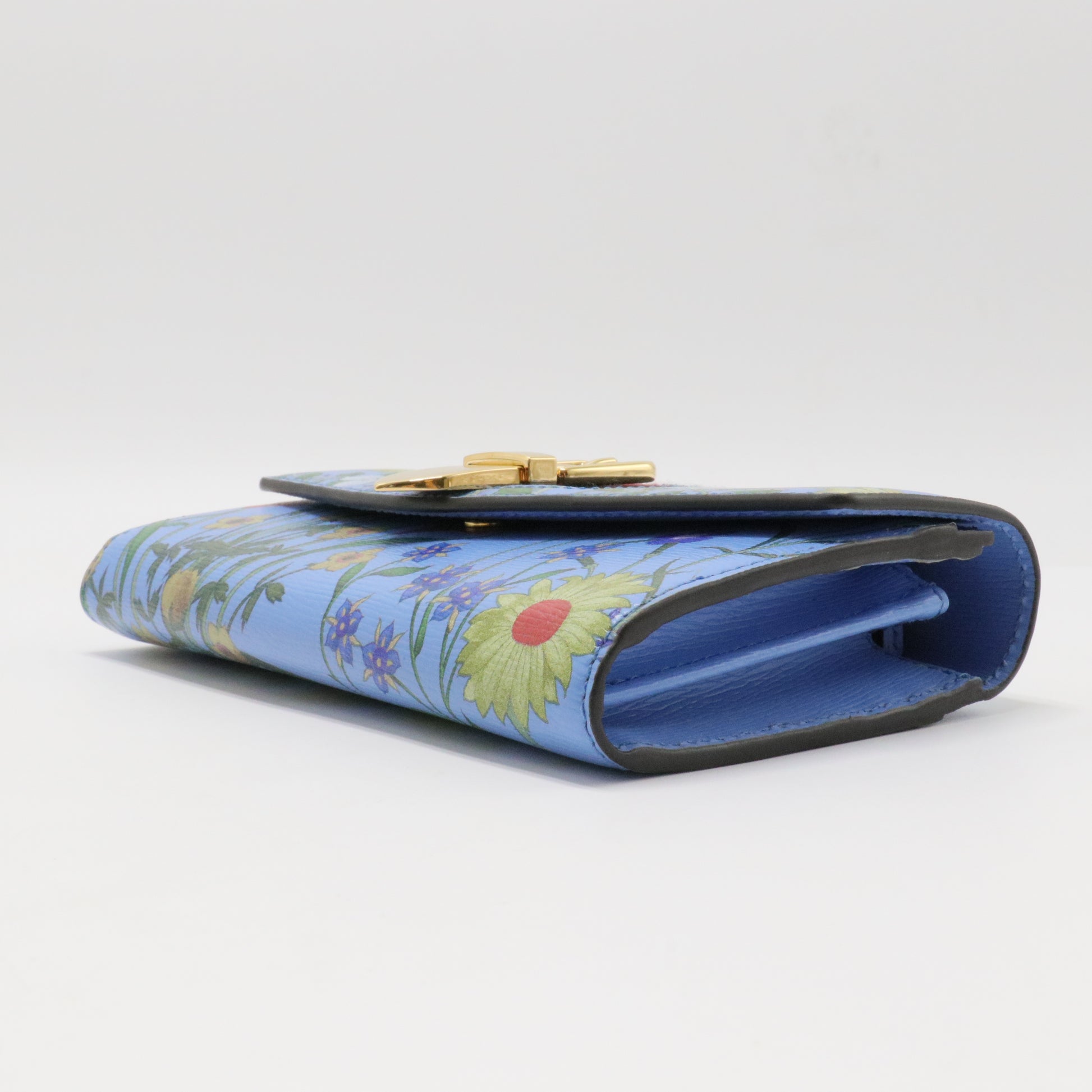 Gucci Flora Sylvie Continental Wallet