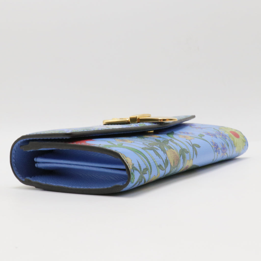 Gucci Flora Sylvie Continental Wallet