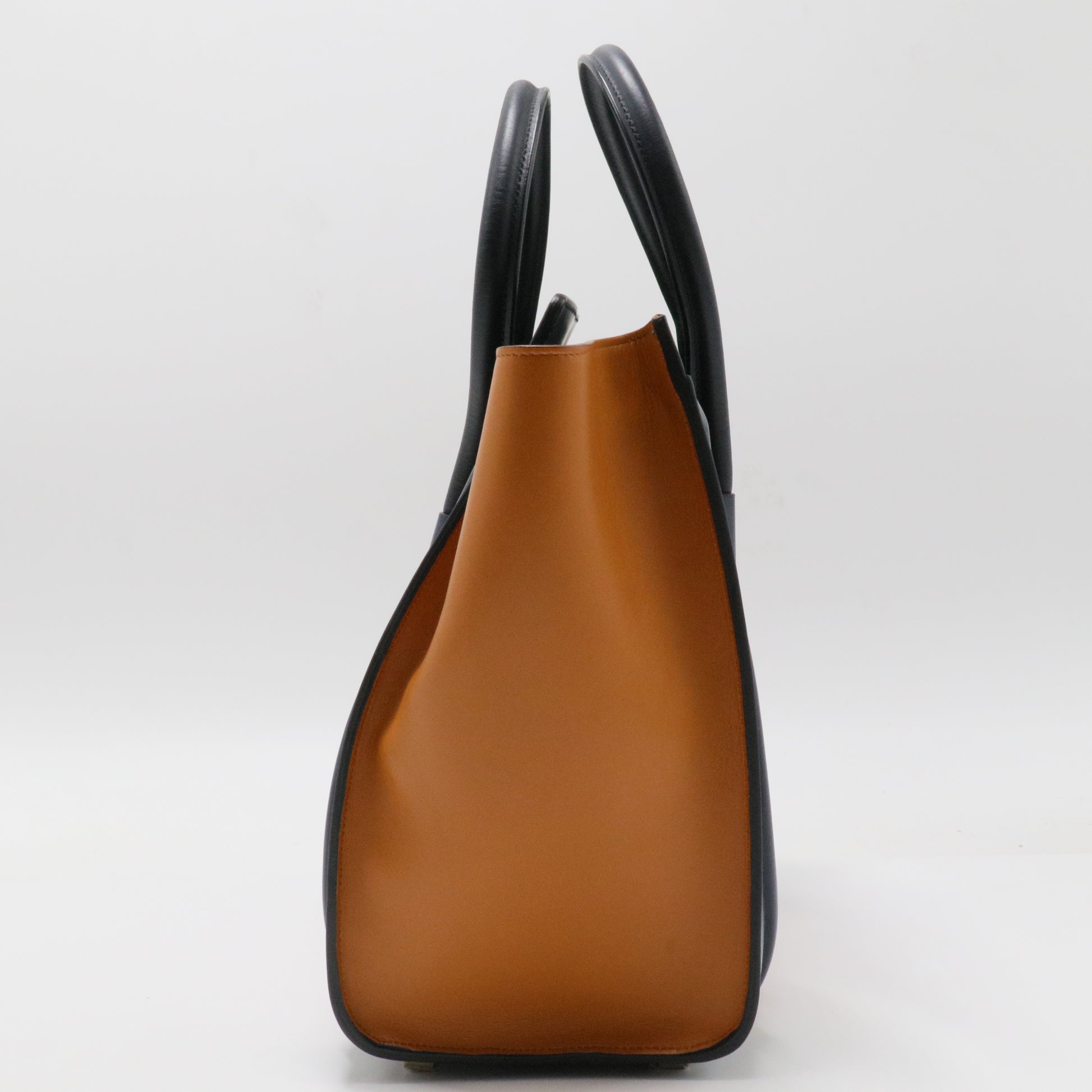 Luggage Bag Grainy Leather Mini