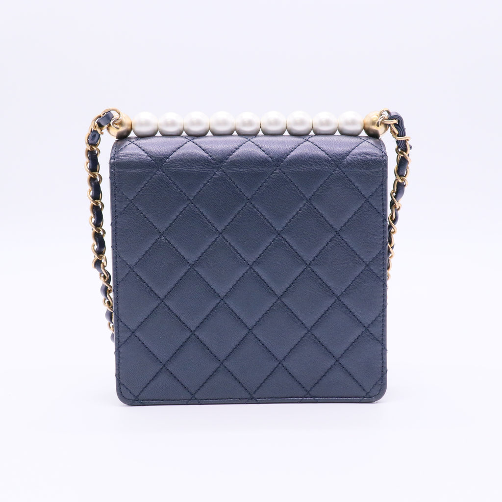 Chanel Mini Chic Pearls Flap Bag J2195 Twins