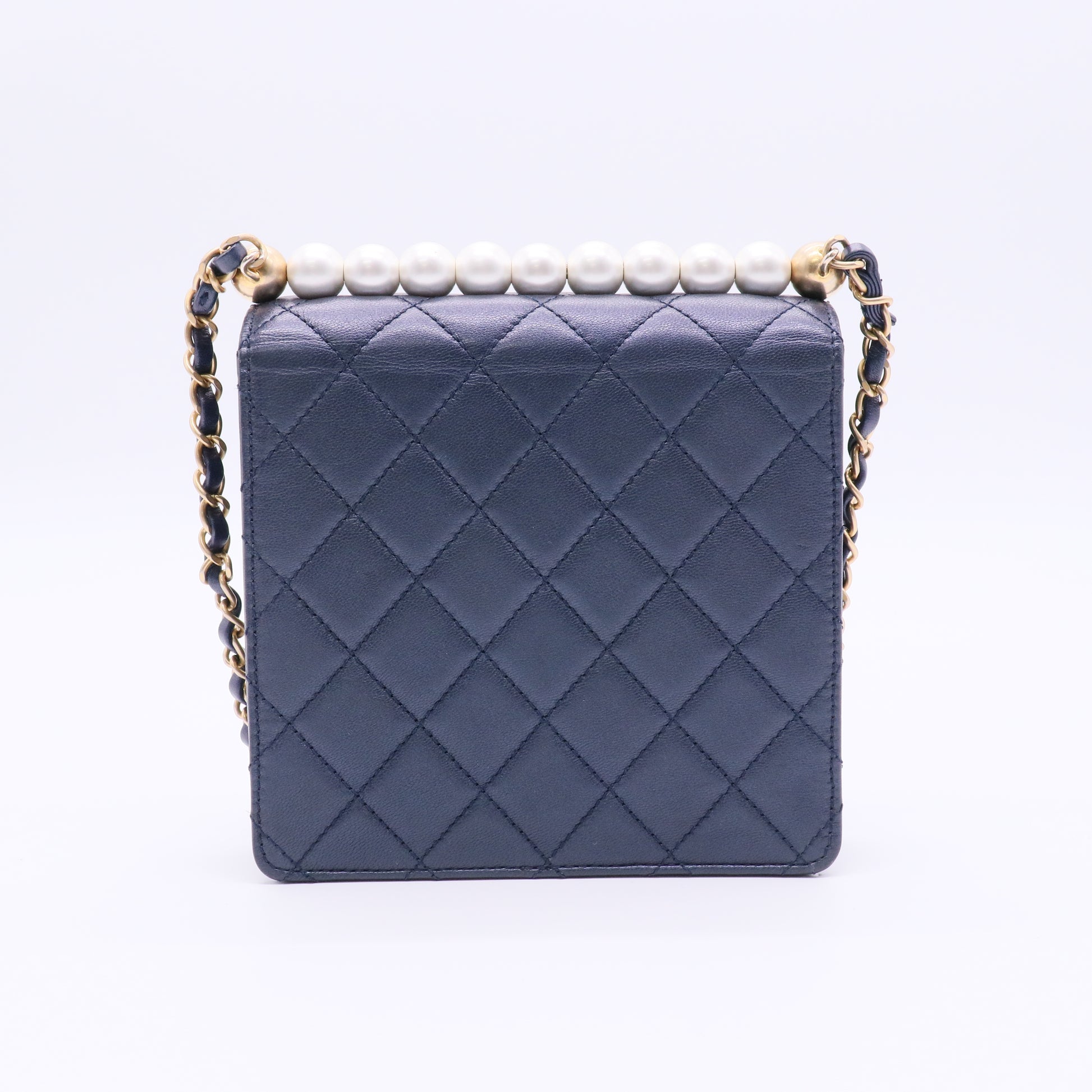 Chanel Mini Chic Pearls Flap Bag J2195 Twins
