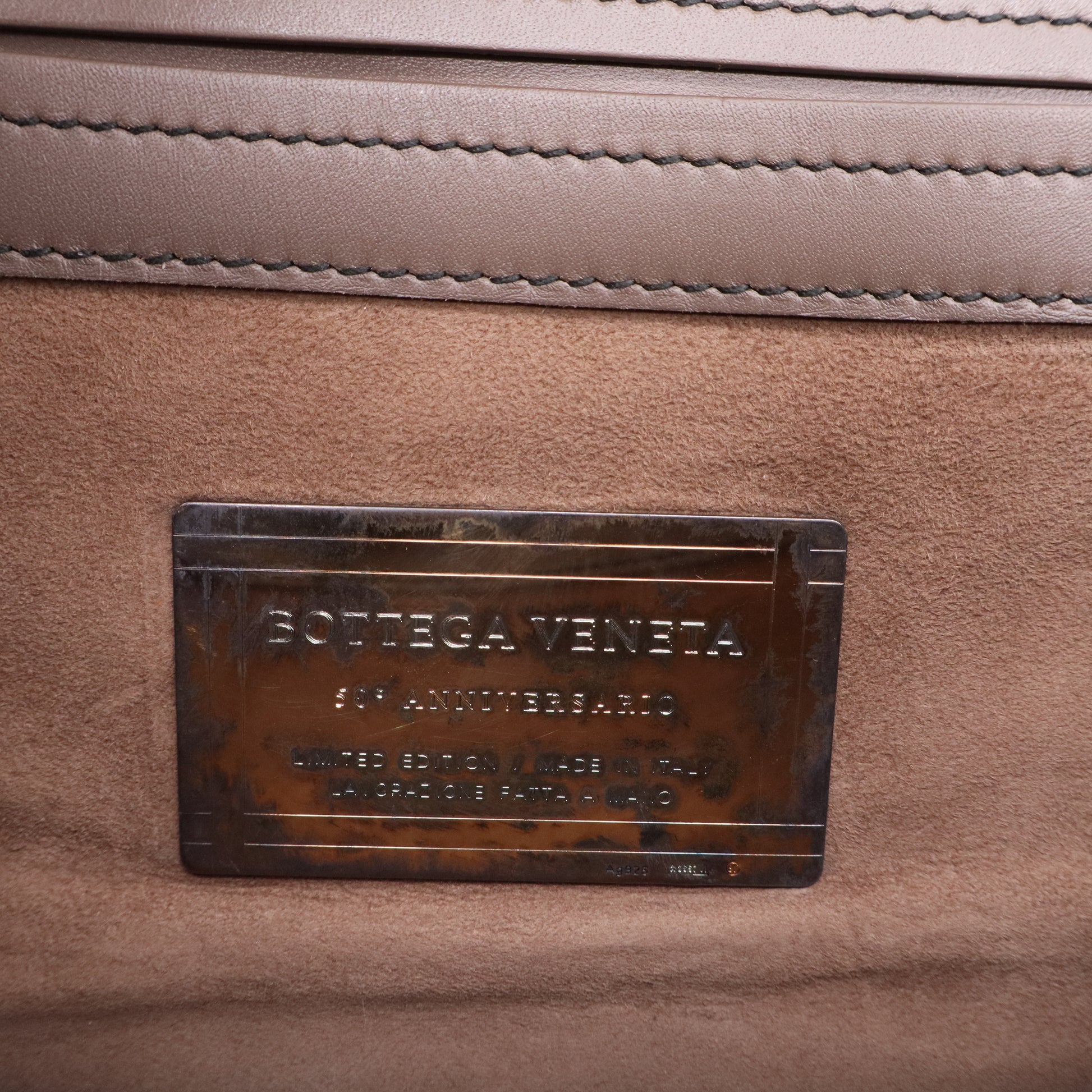 Bottega Veneta City Knot Flap Bag Leather Twins