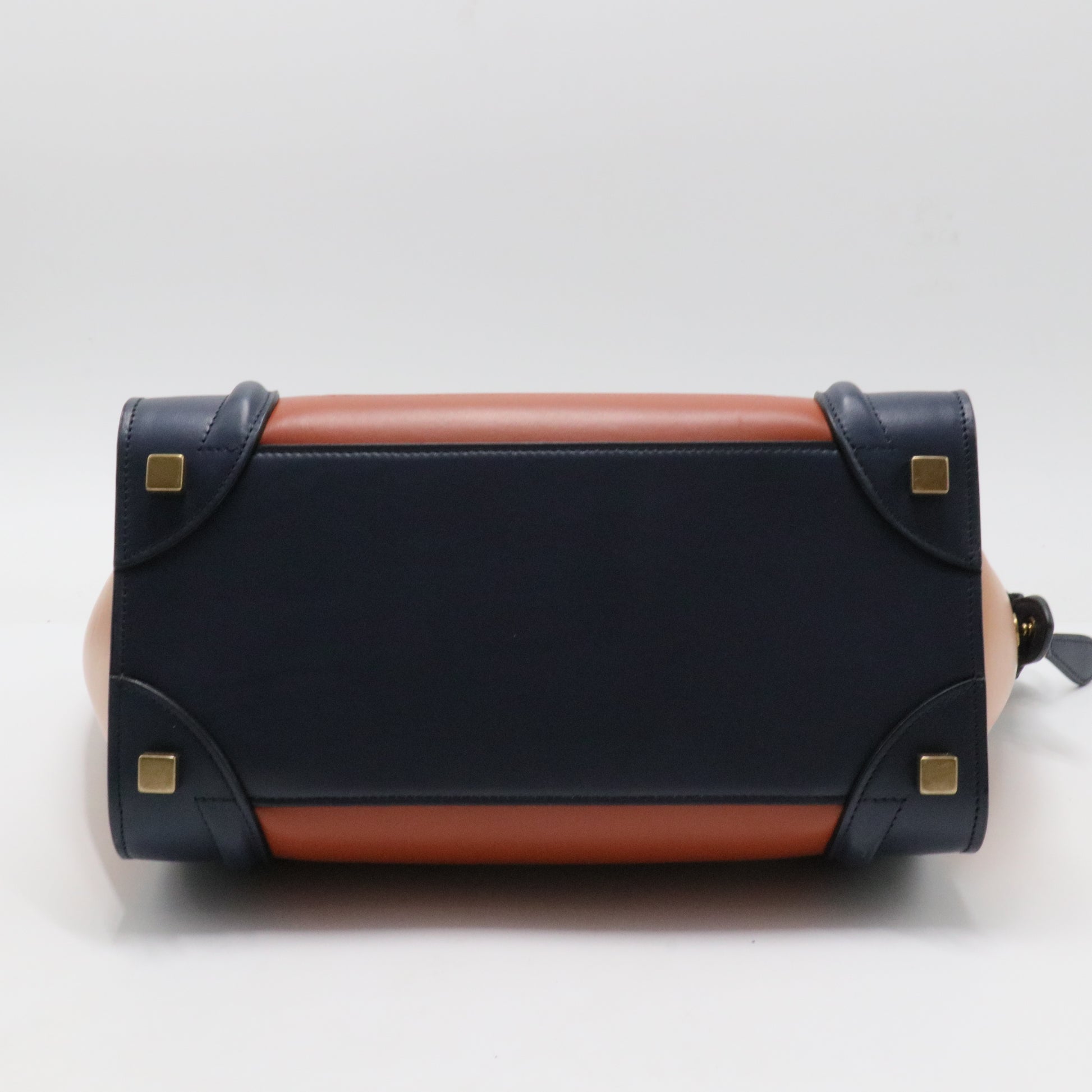 Luggage Bag Grainy Leather Mini