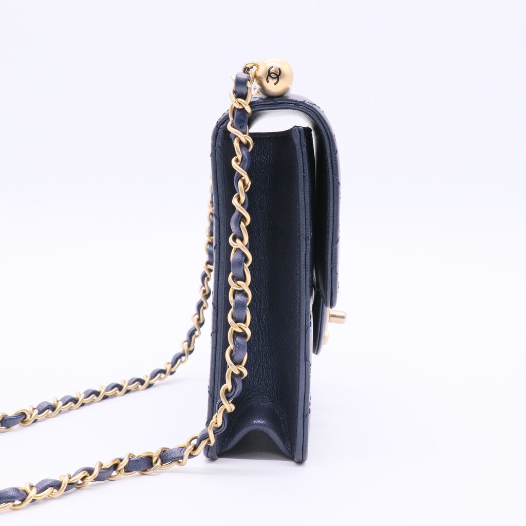 Chanel Mini Chic Pearls Flap Bag J2195 Twins