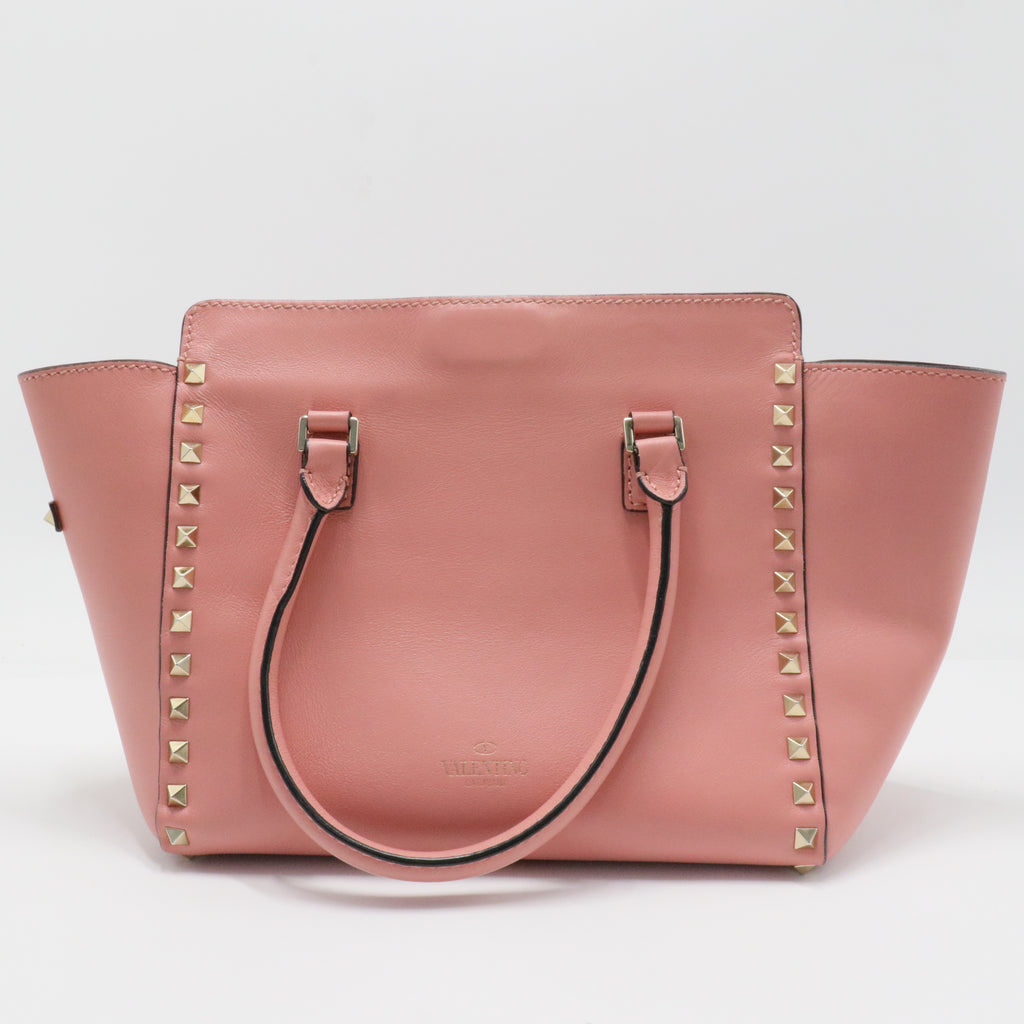 Rockstud Tote Rigid Leather Medium
