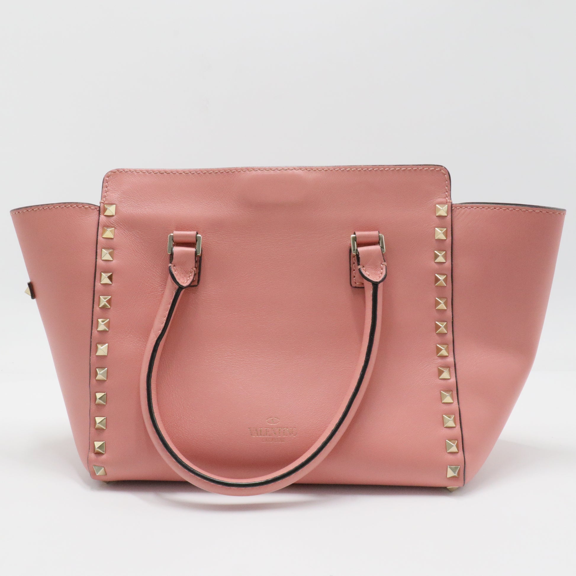 Rockstud Tote Rigid Leather Medium