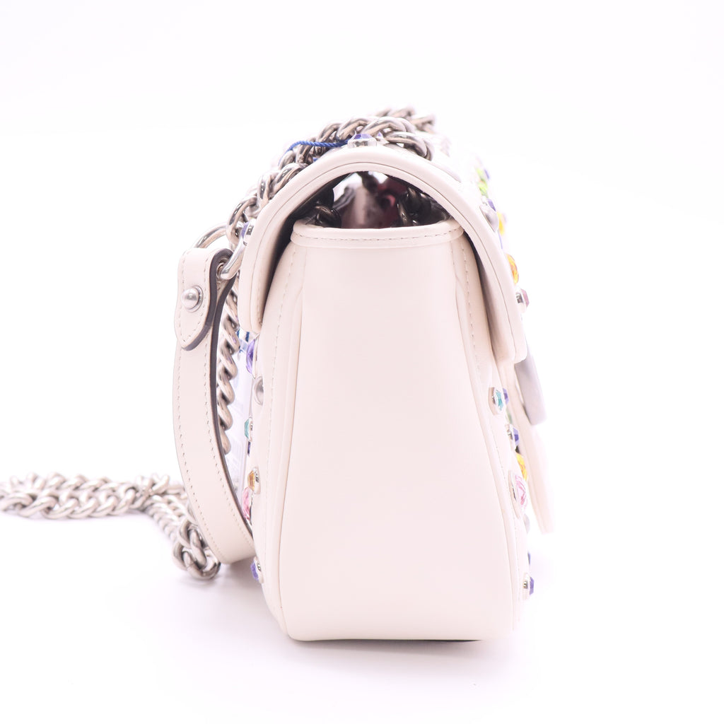 Small GG Marmont Crystal Shoulder Bag twins